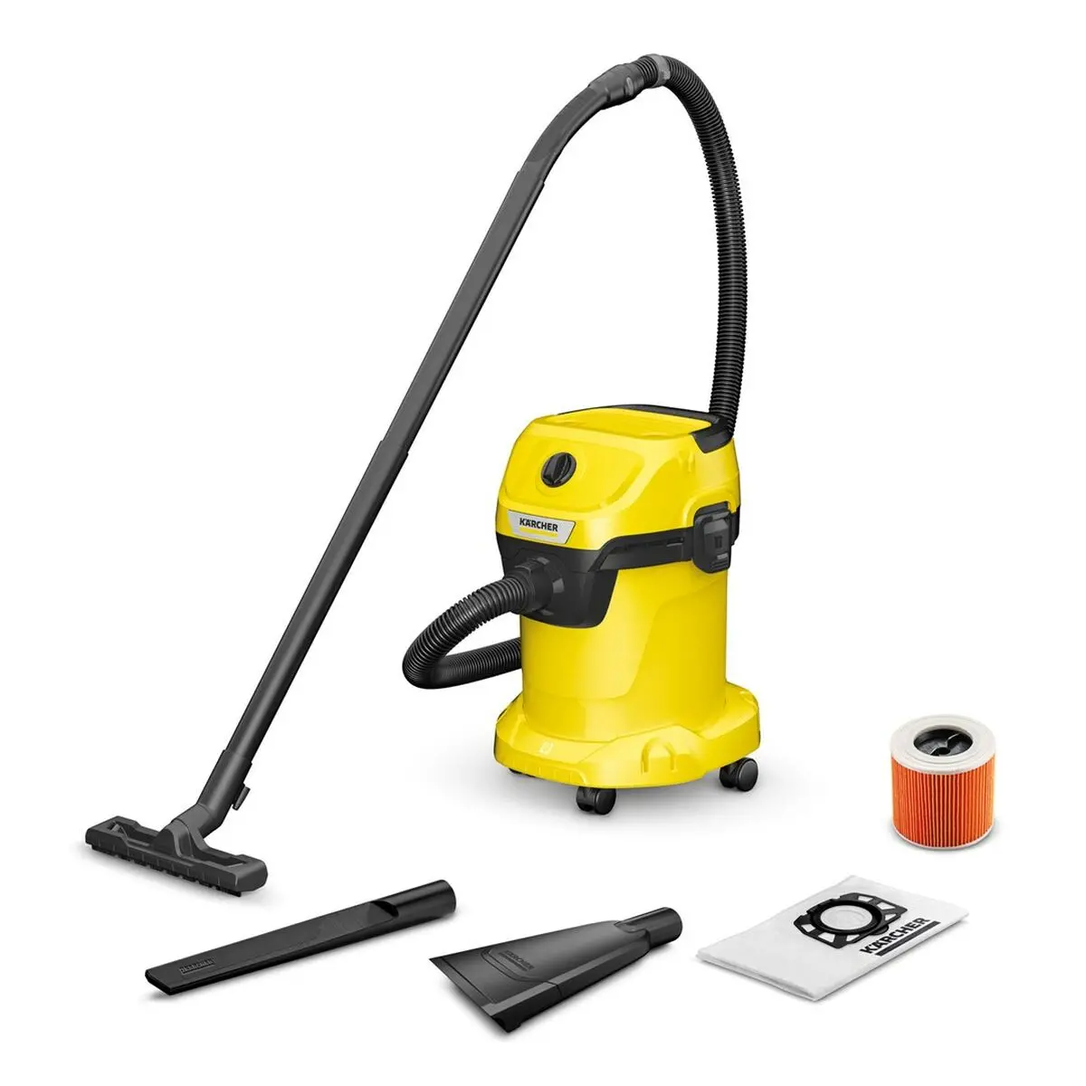 Vacuum Cleaner Kärcher 1.628-124.0 Yellow Black 1000 W 1