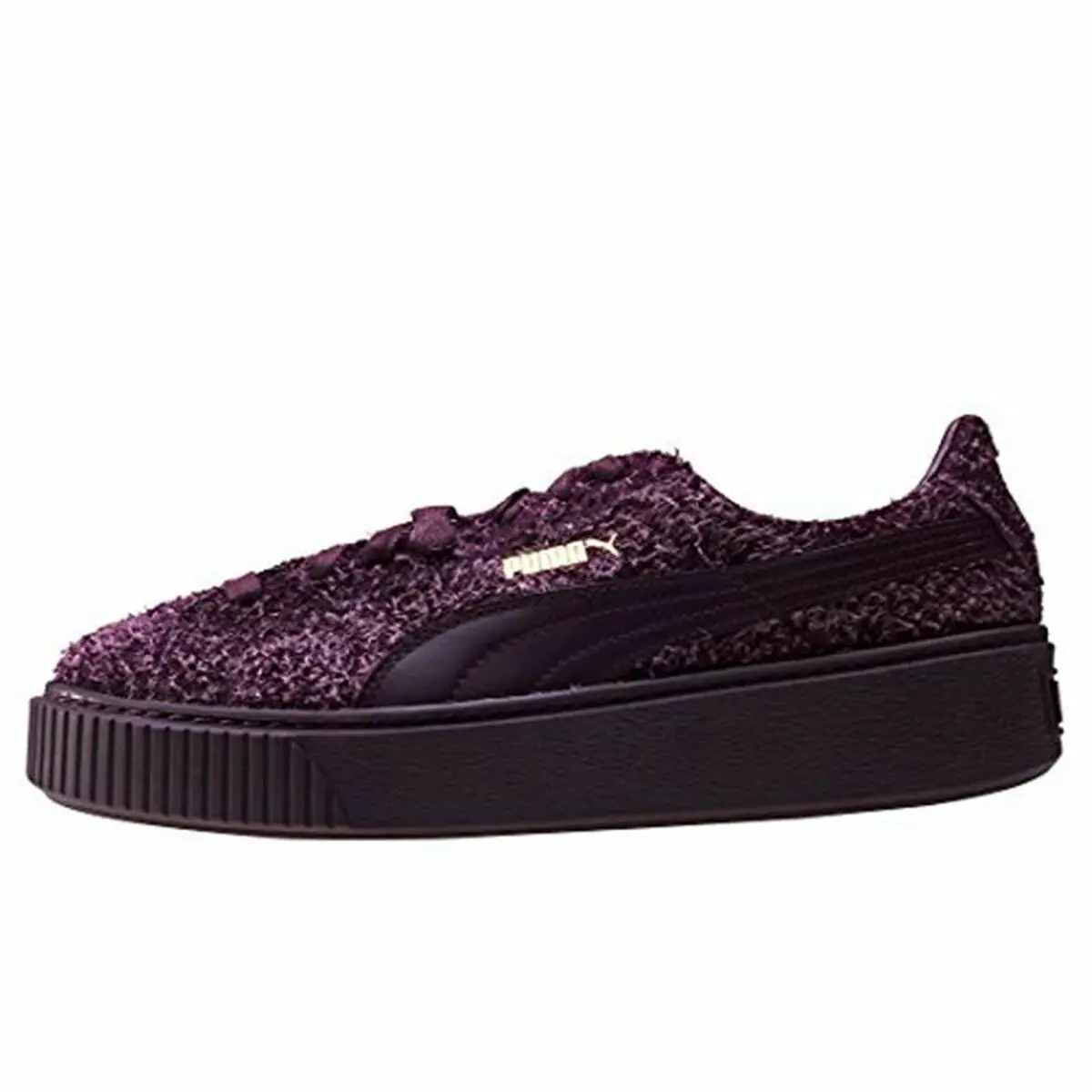 Sports Trainers For Women Puma Suede Platform Eletal  Purple 1