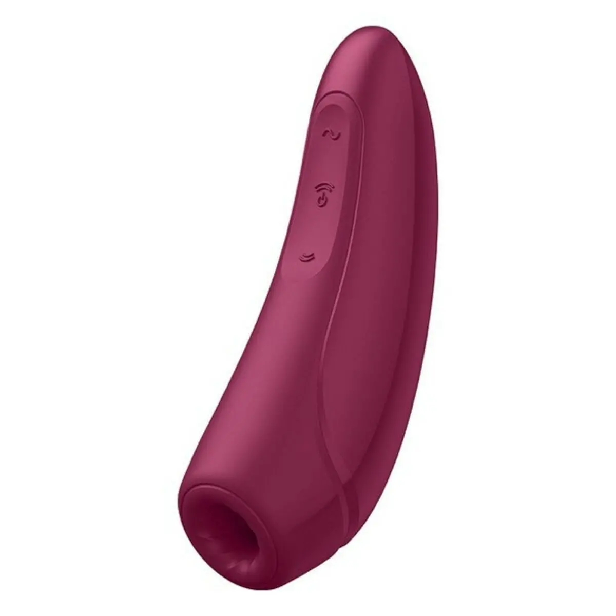 Clitoris Suction Stimulator Satisfyer Curvy 1+ Burgundy 1