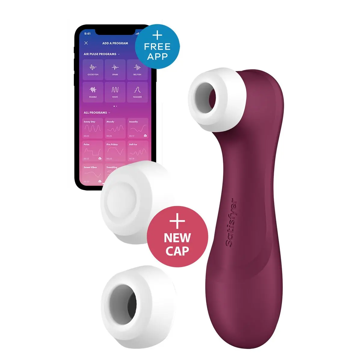 Clitoris Suction Stimulator Satisfyer Pro 2 Generation 3 Red 1