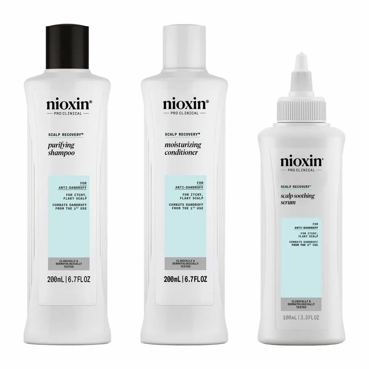 Hair Dressing Set Nioxin Scalp Recovery (3 Units) 1