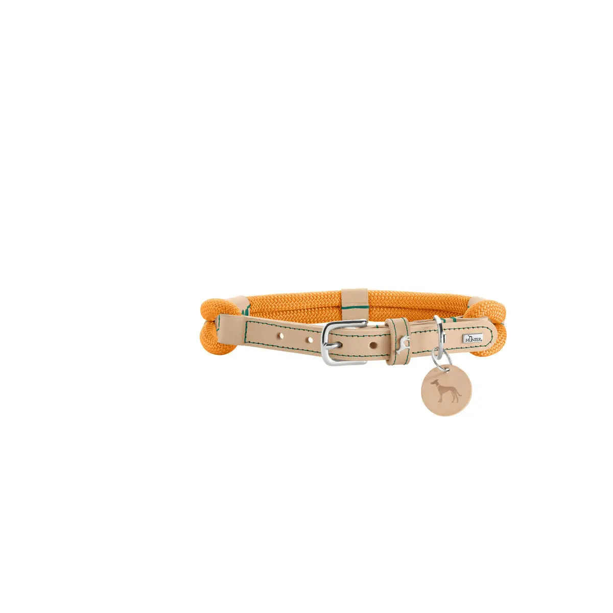 Dog Collar Hunter Malia Orange S/M 35-44 Cm 1