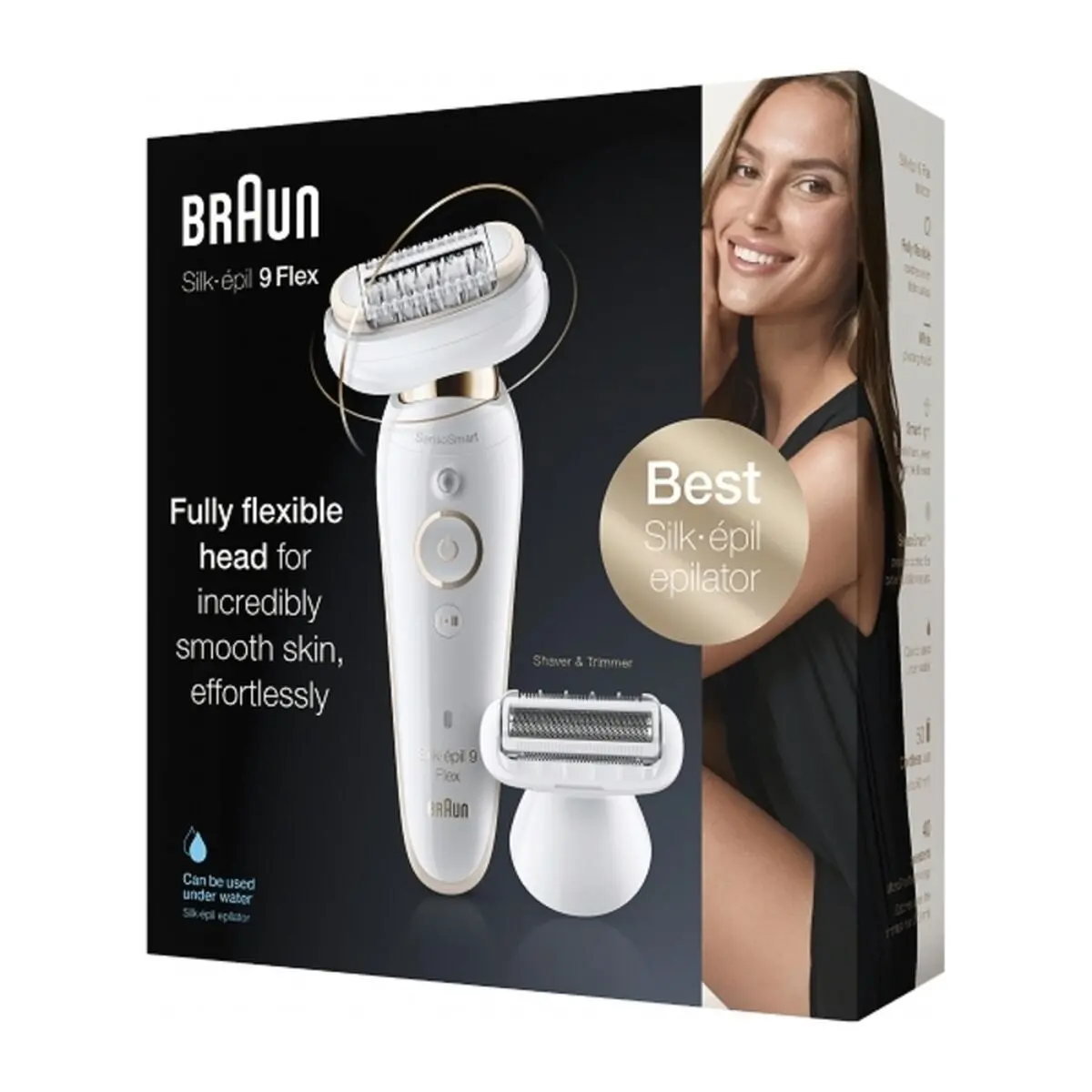 Electric Hair Remover Braun 81688635 White 1