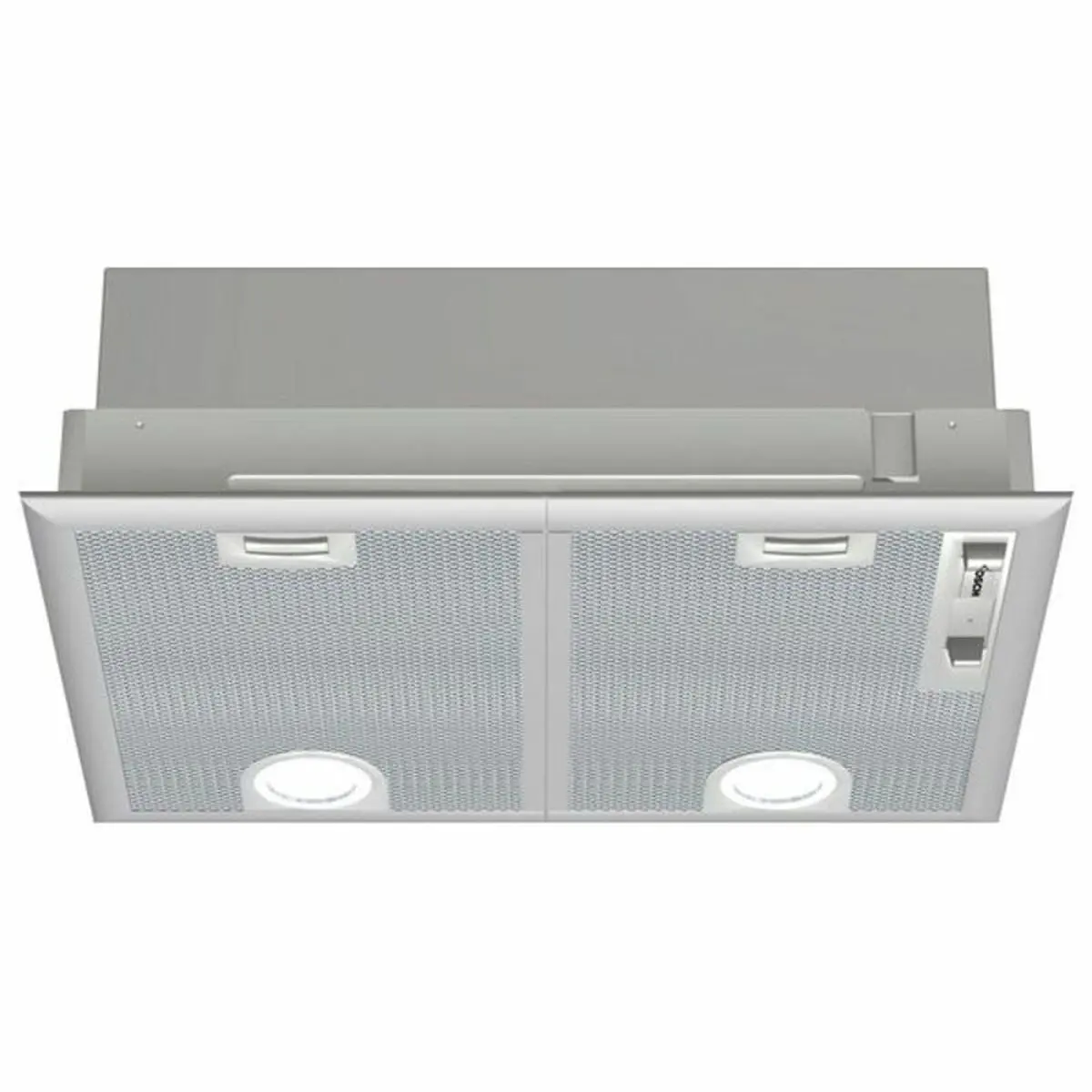 Conventional Hood Bosch Dhl555bl 53 590 M³/H 206W C Silver 1