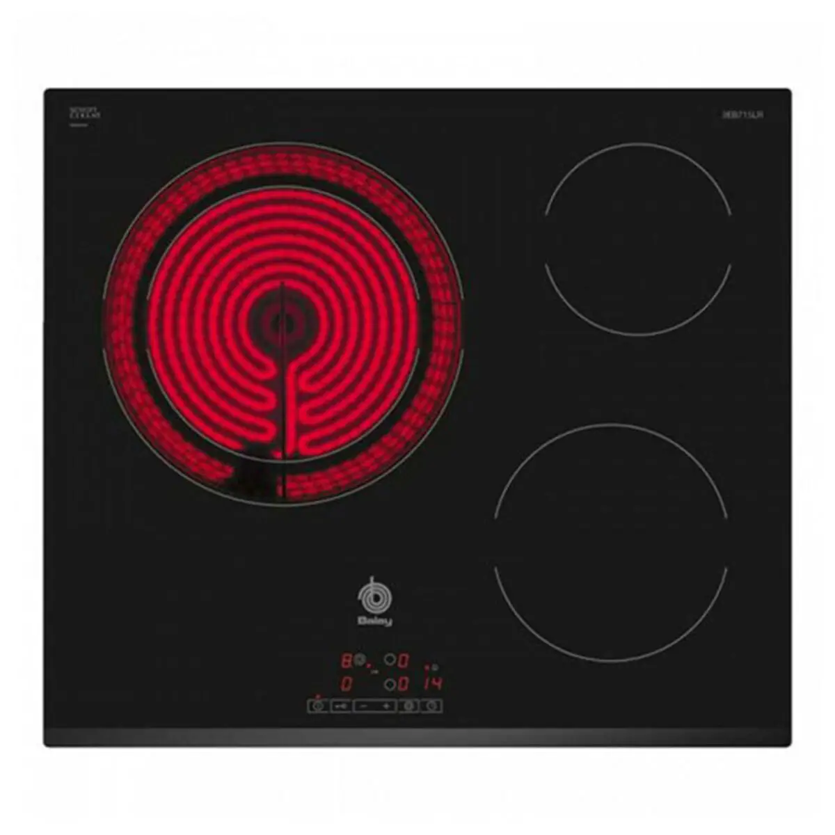 Glass-Ceramic Hob Balay 3Eb-715Lr 60 Cm 60 Cm 1