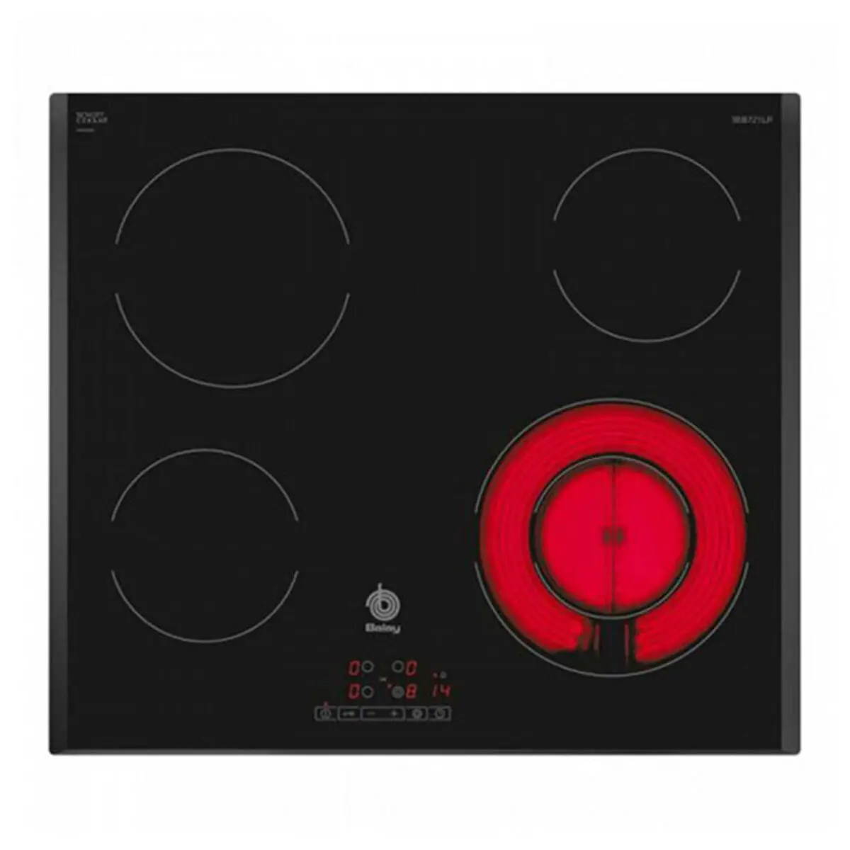 Glass-Ceramic Hob Balay 3Eb-721Lr 60 Cm 60 Cm 1
