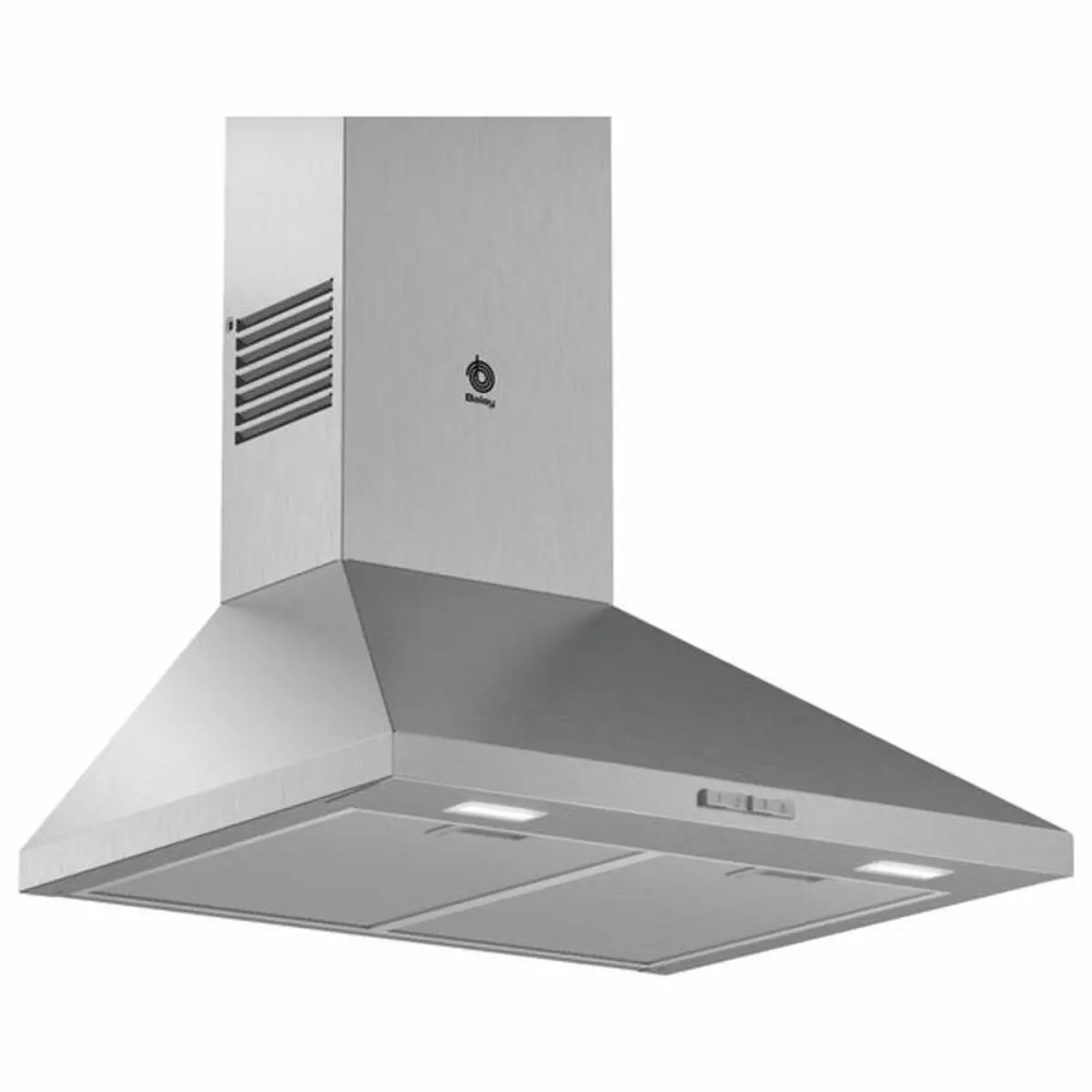 Conventional Hood Balay 3Bc666mx 570 M3/H 69 Db (A) Grey Steel 1