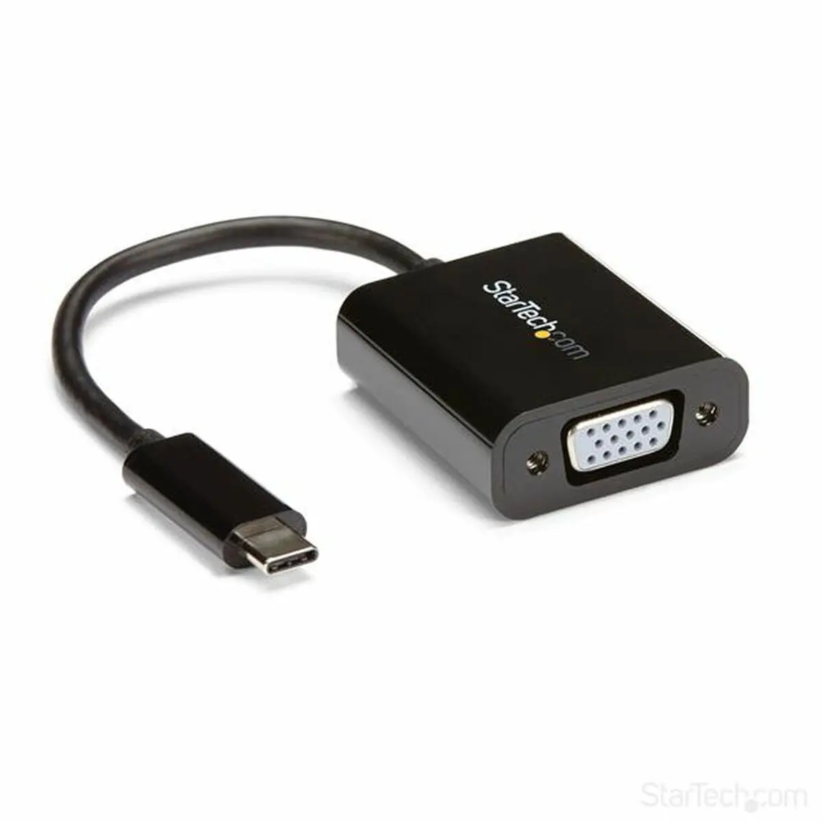 Usb C To Vga Adapter Startech Cdp2vga              Black 1