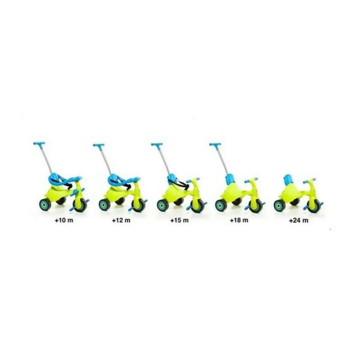 Tricycle Urban Trike City Moltó (89 Cm) 2