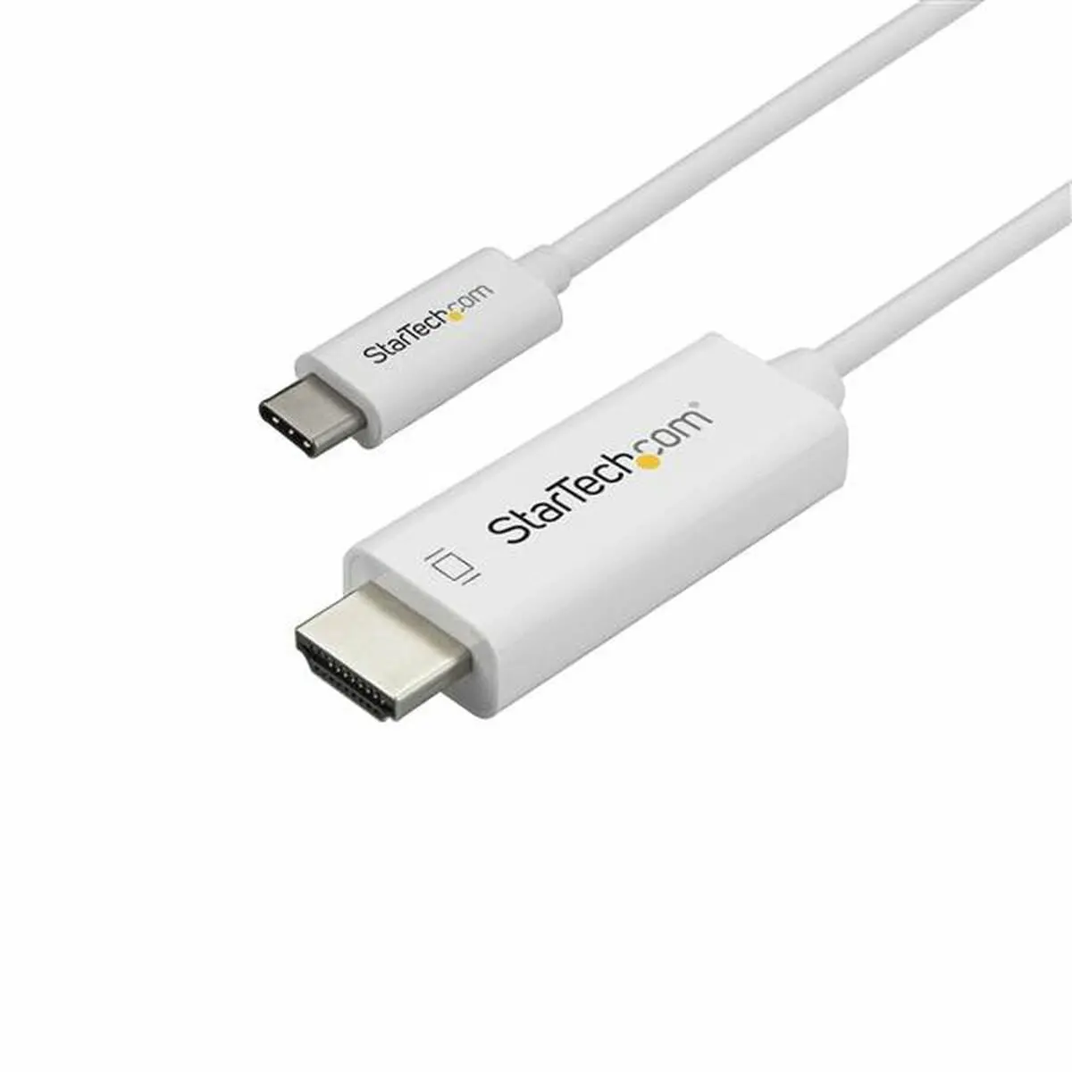 Usb C To Hdmi Adapter Startech Cdp2hd1mwnl White 1