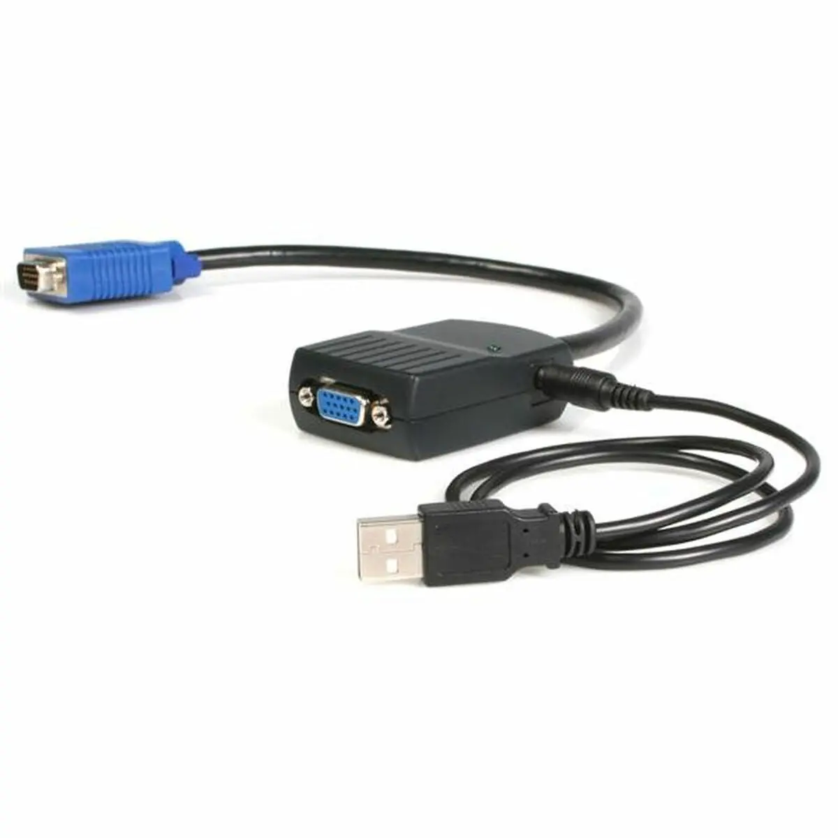 2-Port Vga Switch Startech St122le Black 2