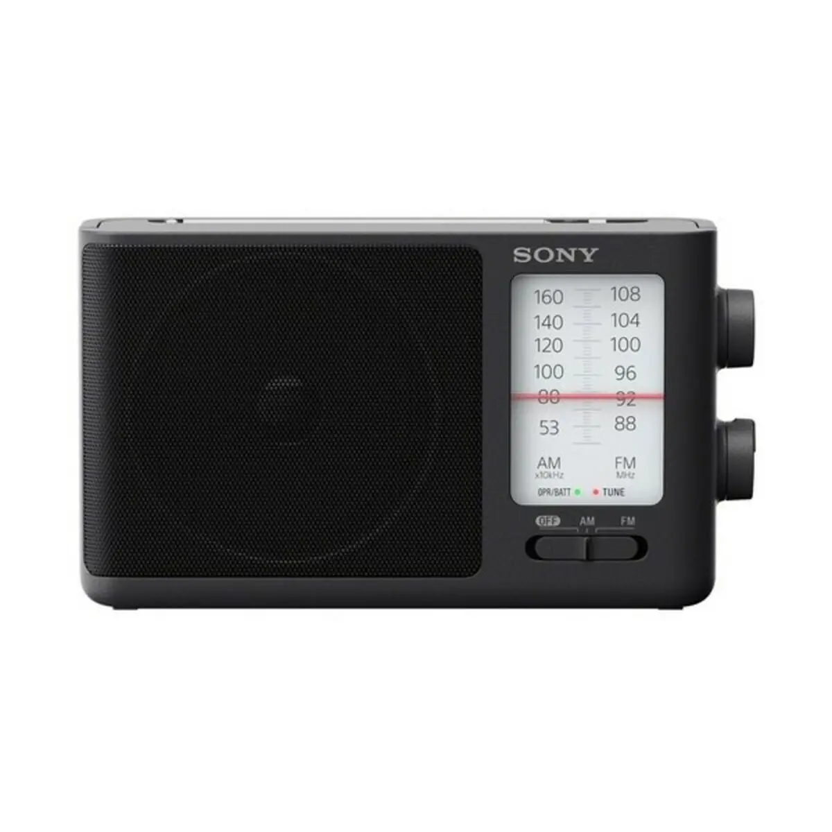 Transistor Radio Sony Icf-506 Am/Fm Black 1