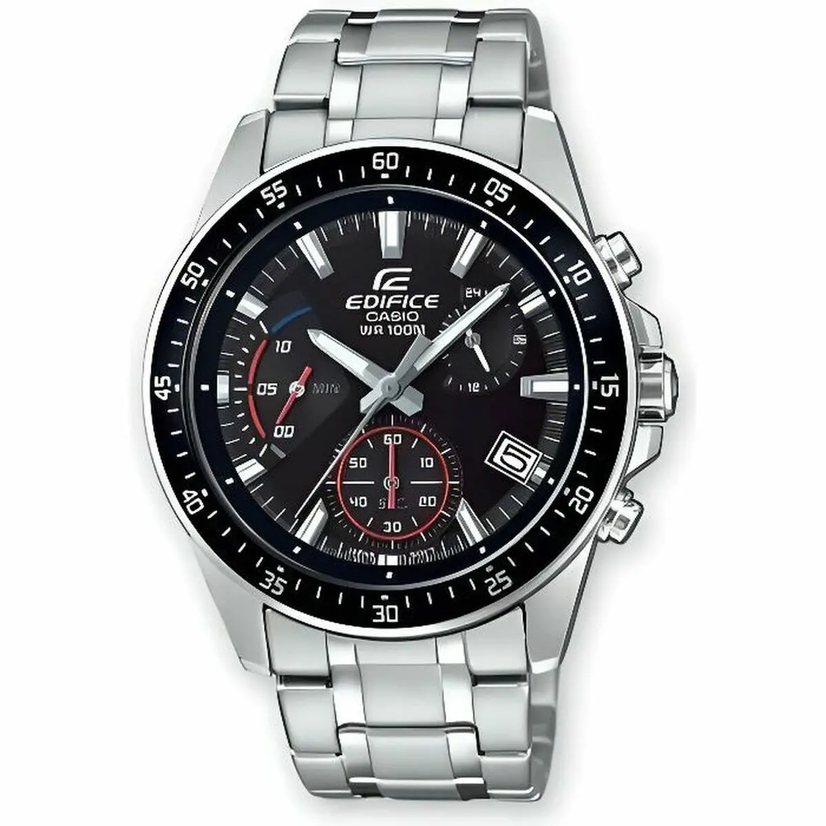 Men's Watch Casio Efv540d1avuef Black Silver 1