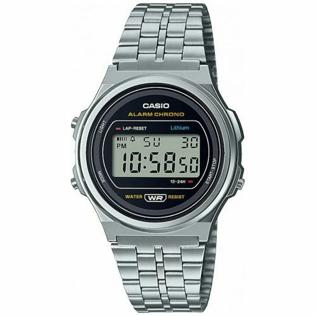 Unisex Watch Casio A171we-1Aef Silver 1