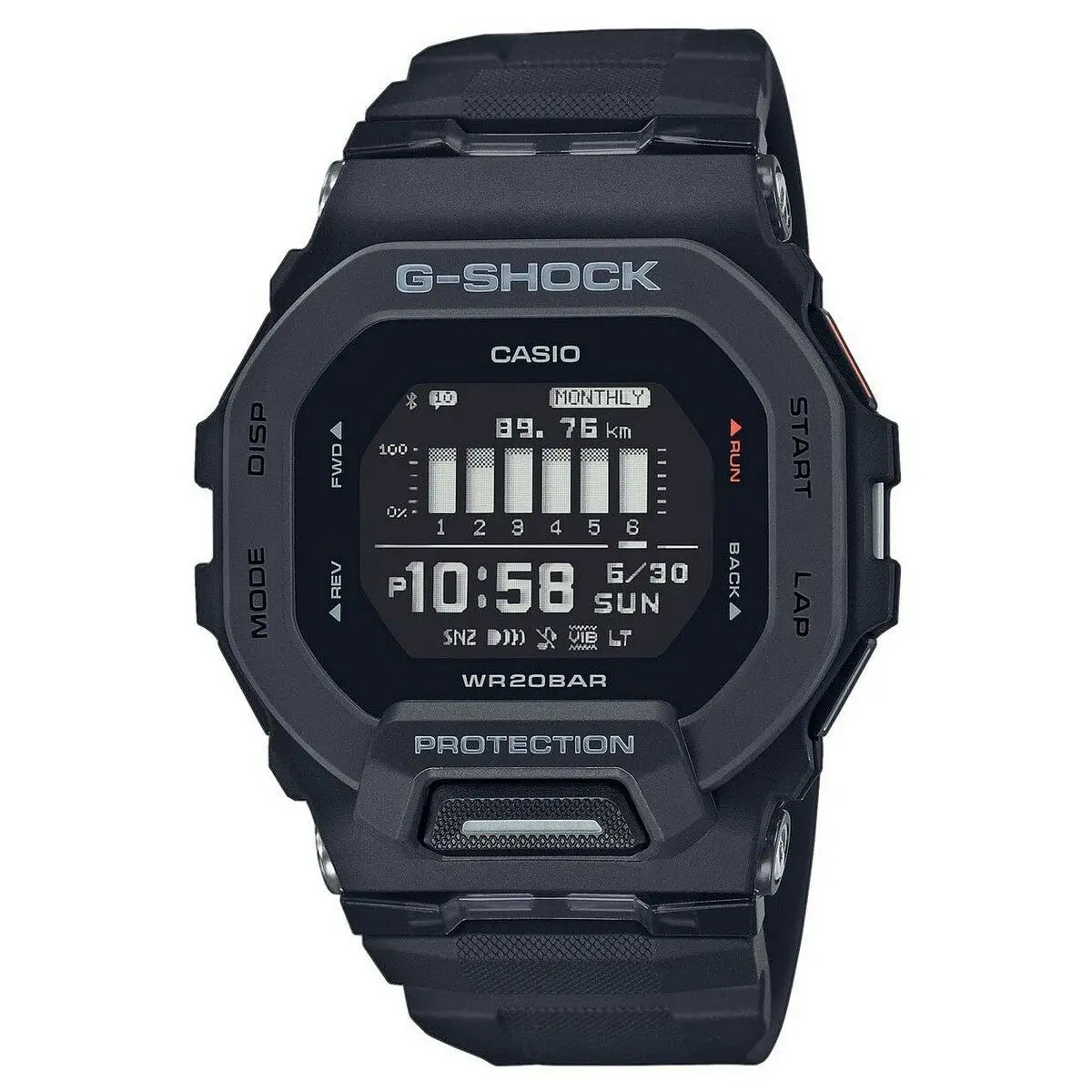 Men's Watch Casio G-Shock G-Squad Step Tracker Bluetooth® Black (Ø 40 Mm) (Ø 46 Mm) 1