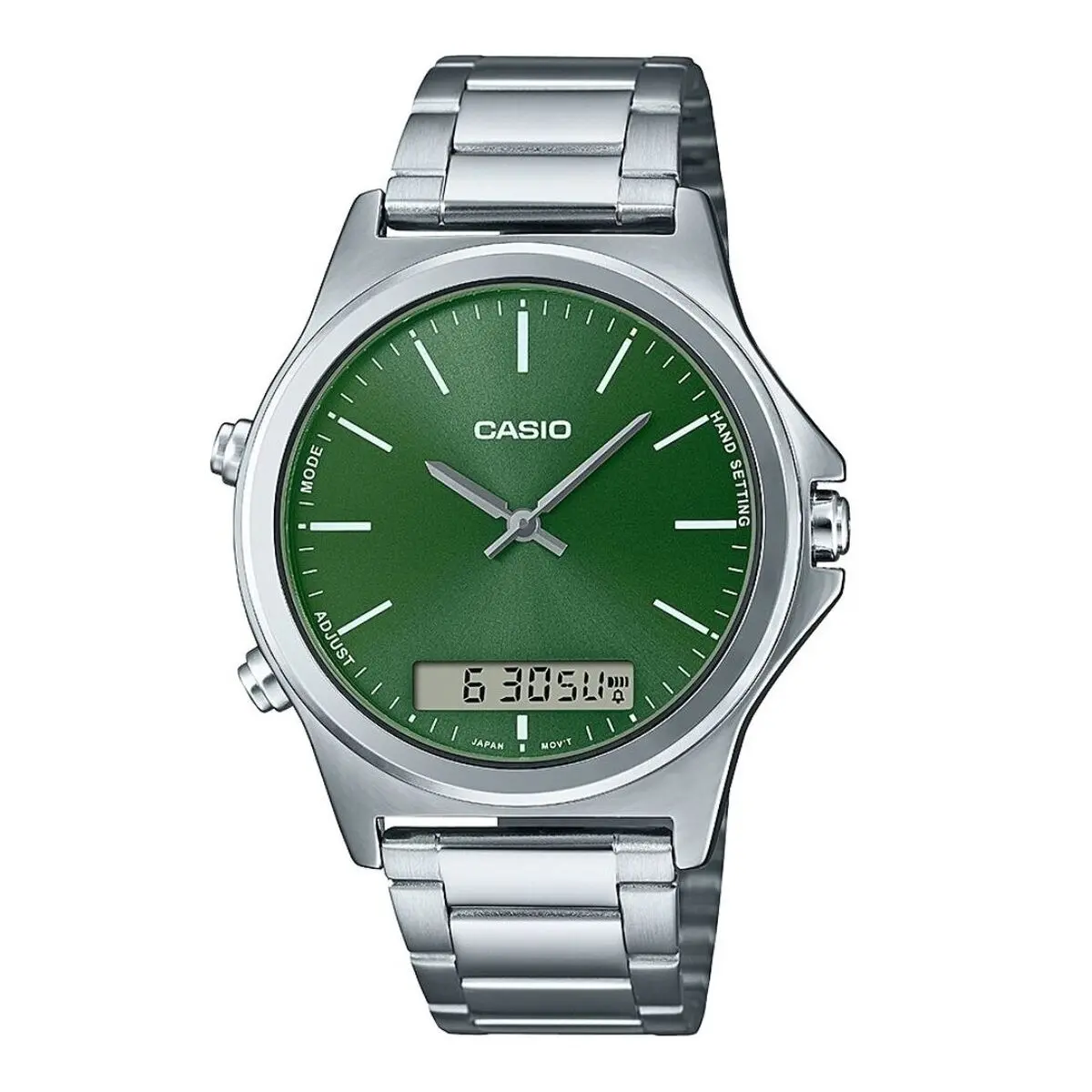 Men's Watch Casio Collection Green Silver (Ø 41,5 Mm) 1