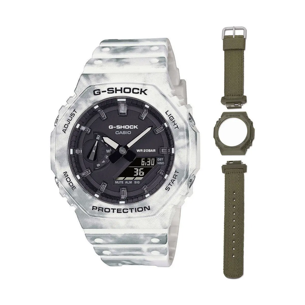 Men's Watch Casio G-Shock Oak - Alpine Camo Serie (Ø 43 Mm) 1