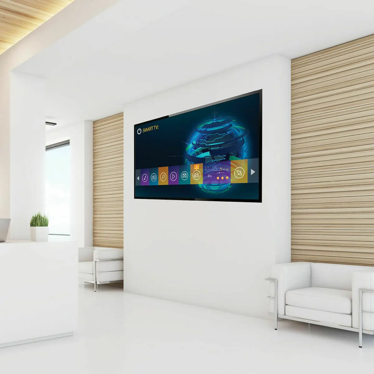 Tv Mount Startech Flatpnlwall 2
