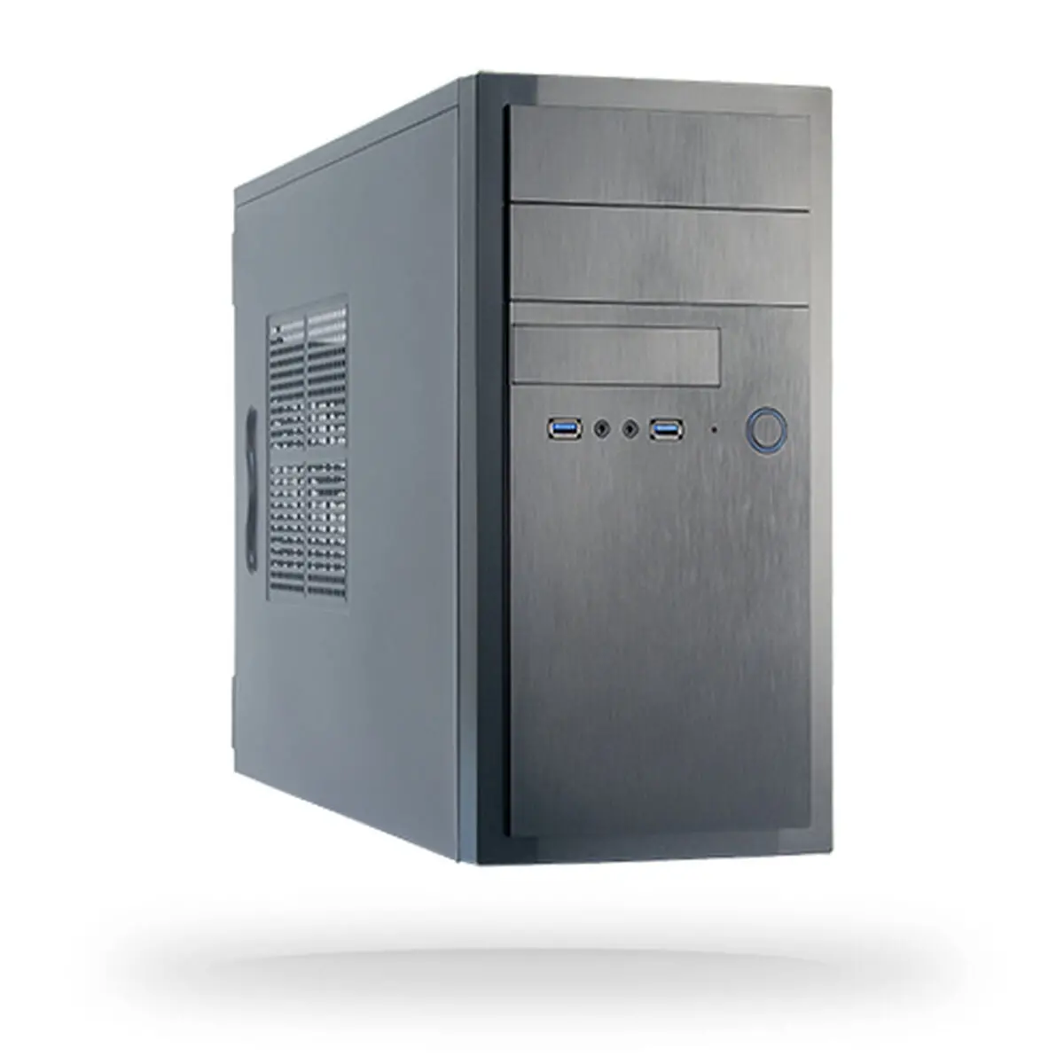 Atx Semi-Tower Box Chieftec Ht-01B-350Gpb Black 1