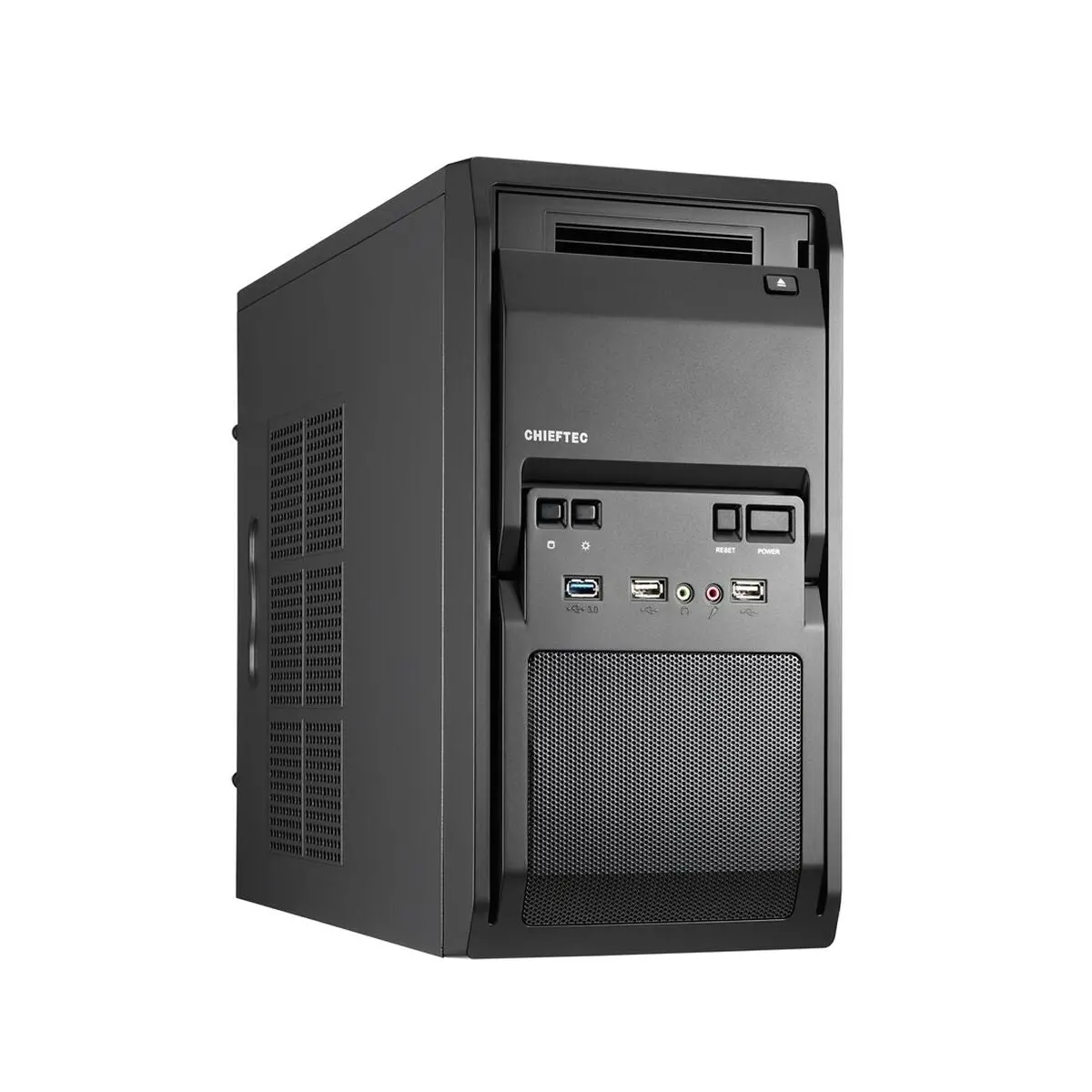 Atx Semi-Tower Box Chieftec Lt-01B-350Gpb Black 1