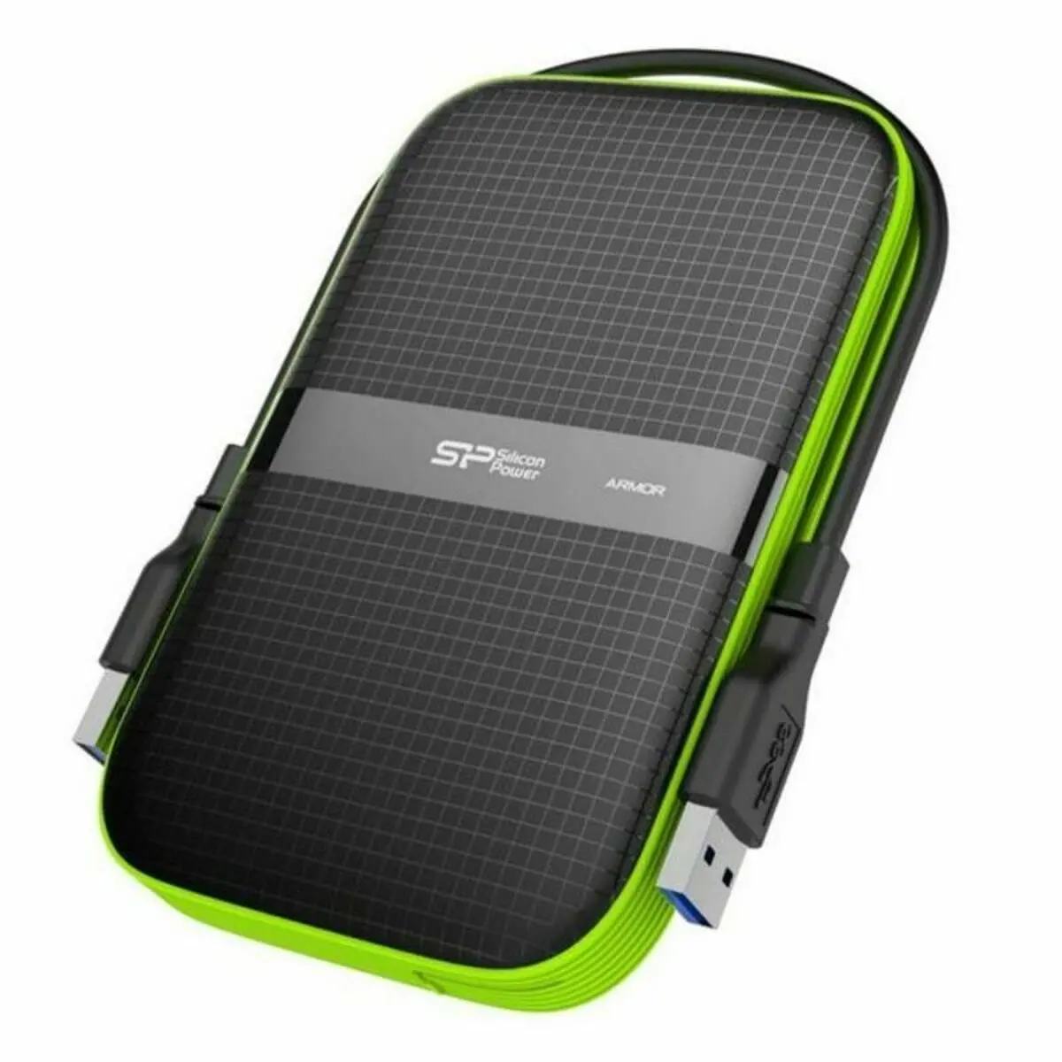 External Hard Drive Silicon Power A60 2.5" Usb 3.0 1 Tb Anti-Shock Waterproof Black 1