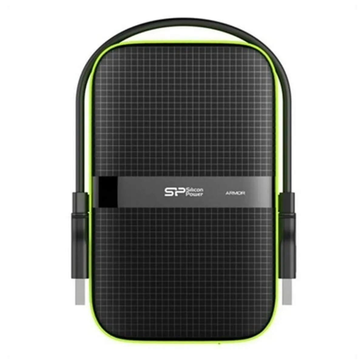 External Hard Drive Silicon Power A60 2.5" Usb 3.0 2 Tb Anti-Shock Waterproof Black 1
