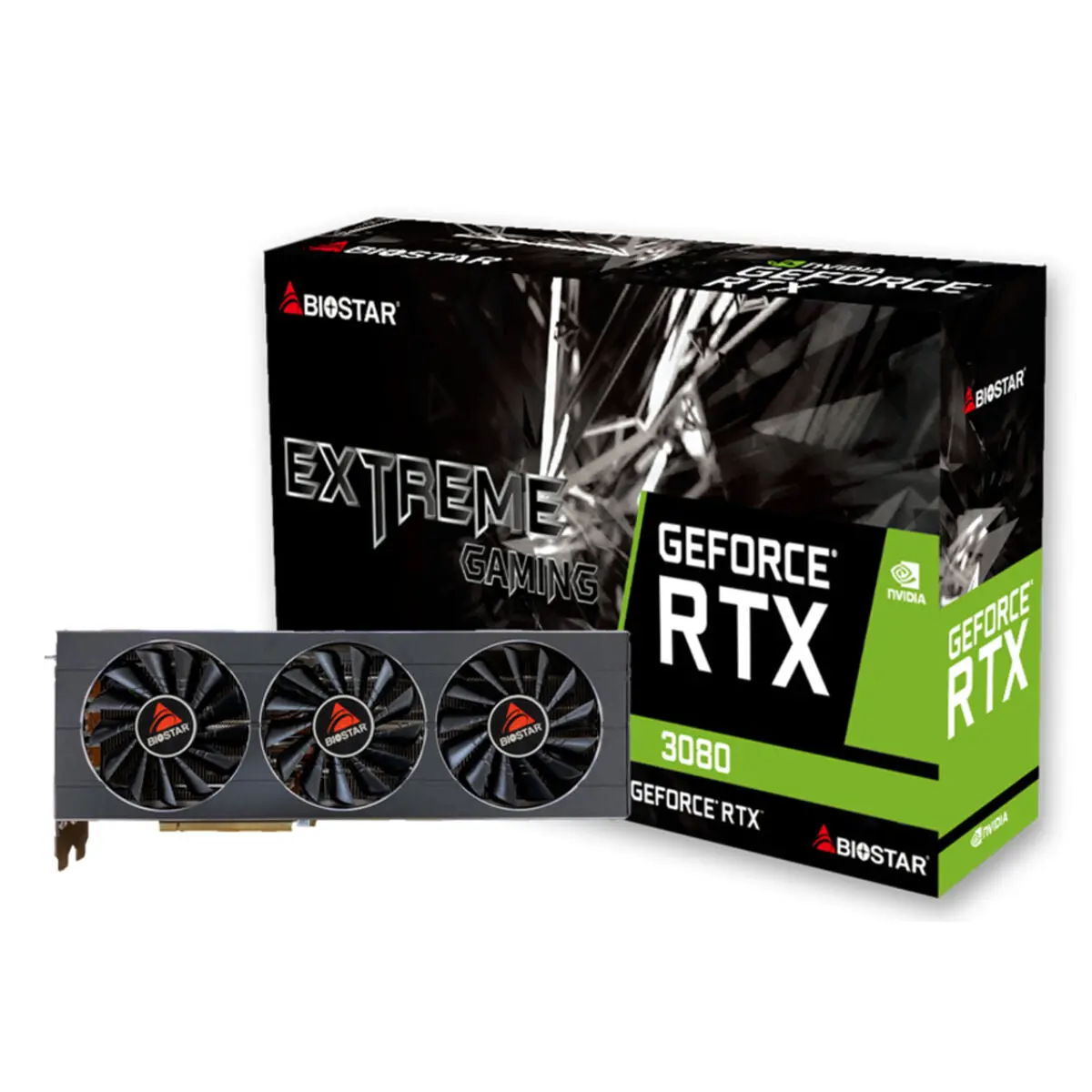 Graphics Card Biostar Vn3816rmt3 10 Gb Gddr6x 1