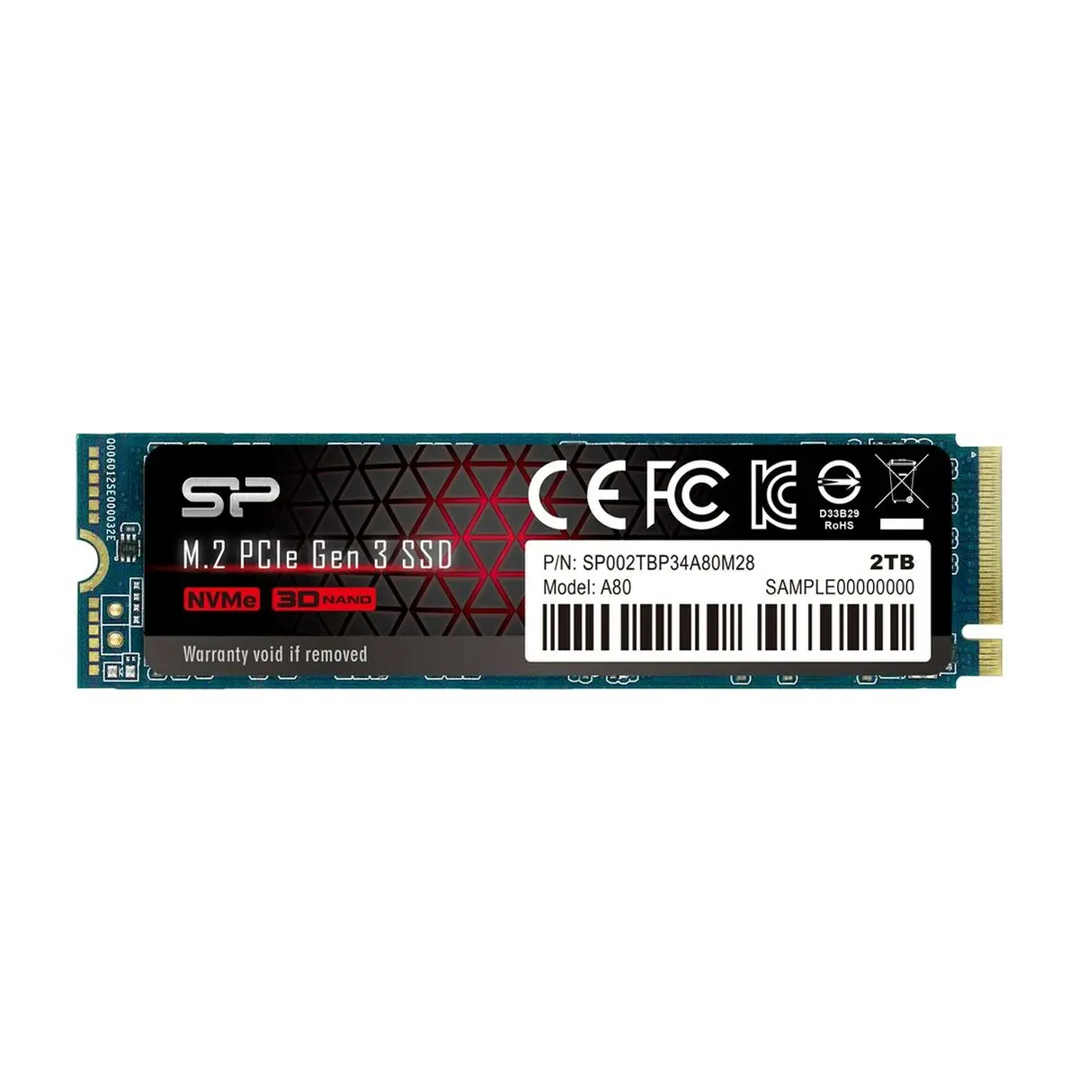 Hard Drive Silicon Power P34a60 2 Tb Ssd 1