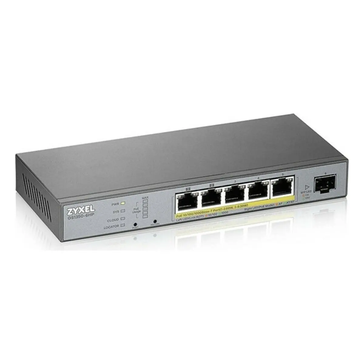Switch Zyxel Gs1350-6Hp-Eu0101f 12 Gbps 1
