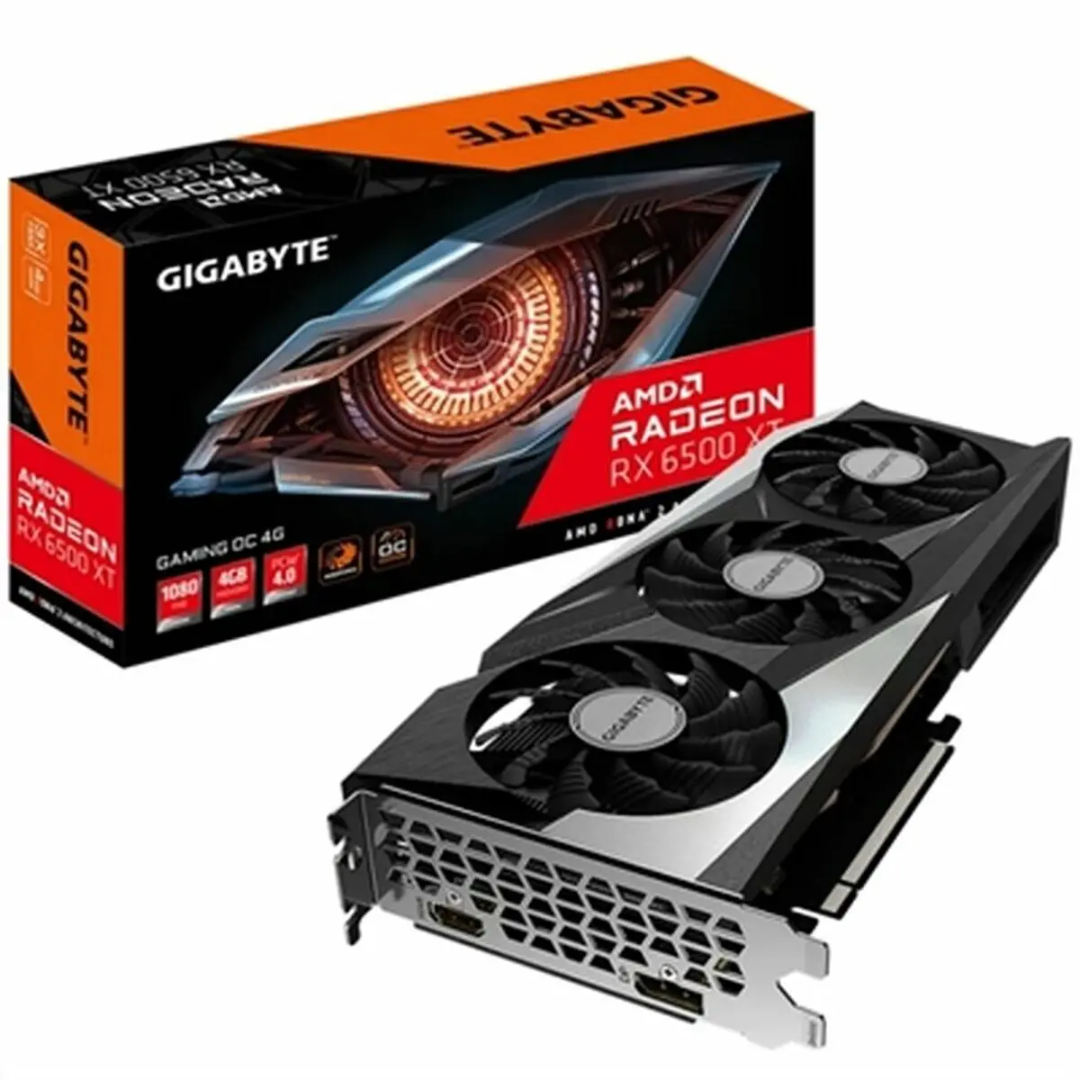 Graphics Card Gigabyte Gv-R65xtgaming Oc-4Gd 4 Gb 4 Gb Gddr6 1