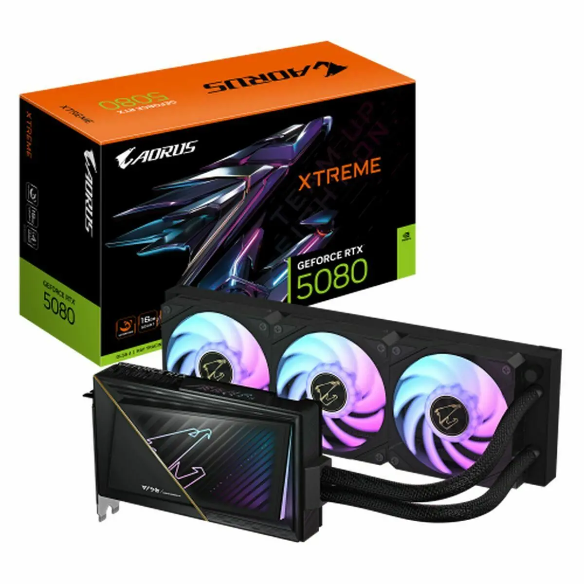 Graphics Card Gigabyte Gv-N5080aorusx W-16Gd 16 Gb 1