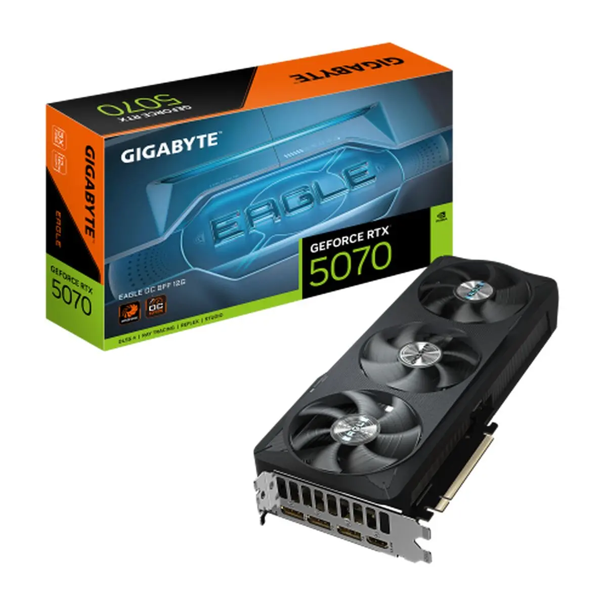 Graphics Card Gigabyte Gv-N5070eagle Oc-12Gd 12 Gb 1