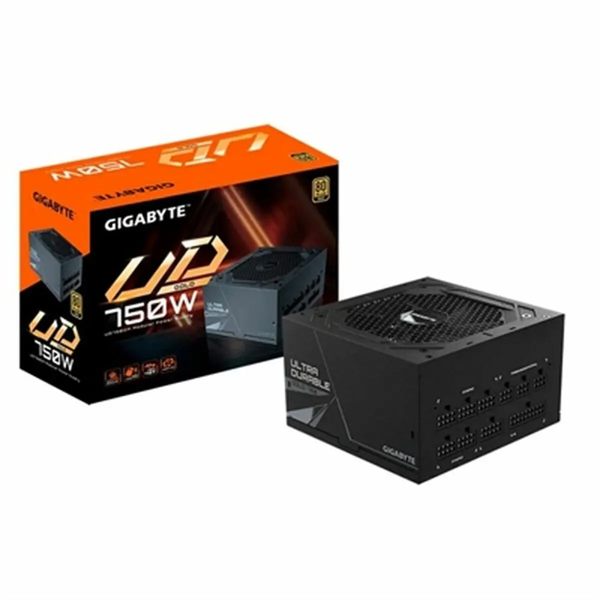 Power Supply Gigabyte Gp-Ud750gm 80P Black 750 W 105 W 1