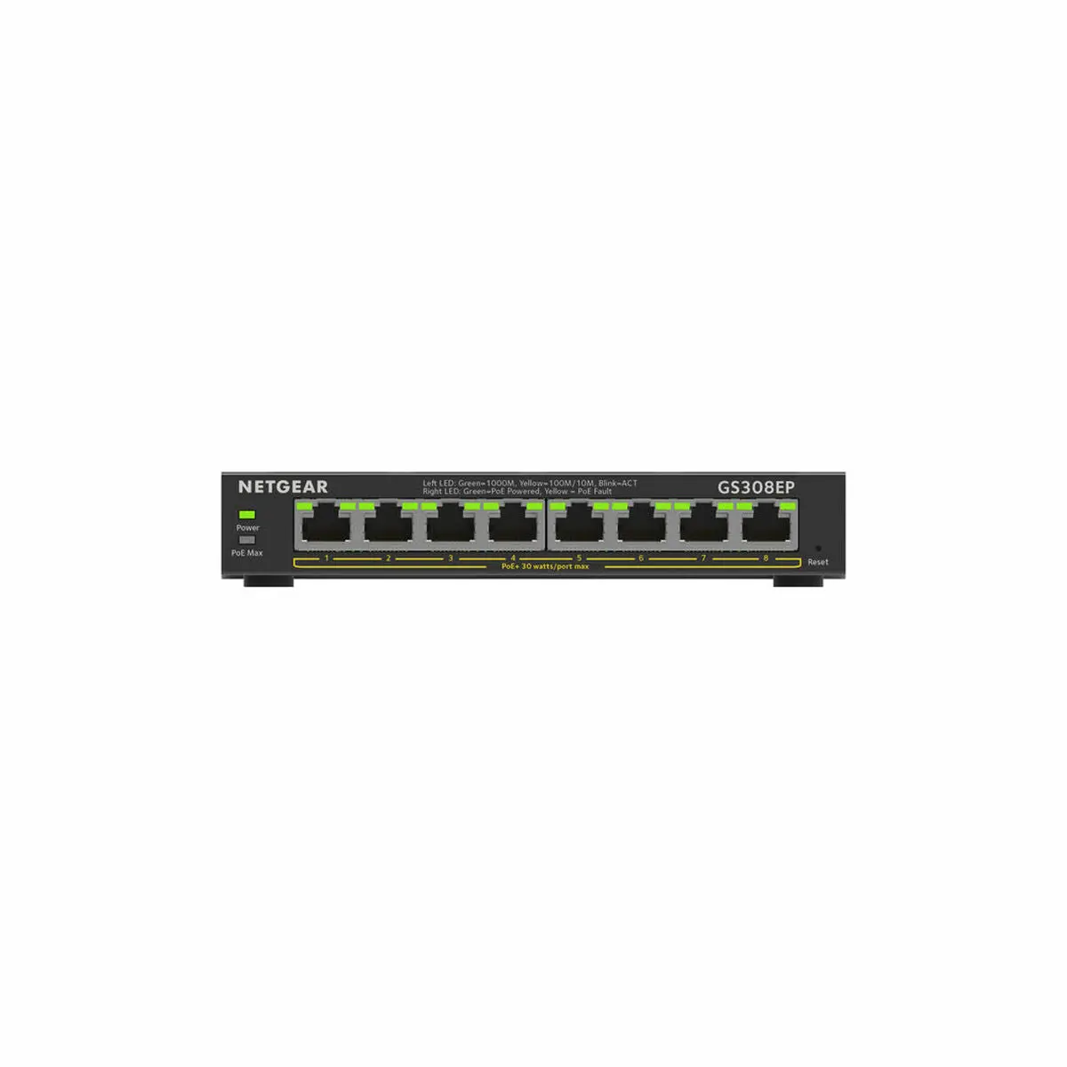 Switch Netgear Gs308ep-100Pes 1