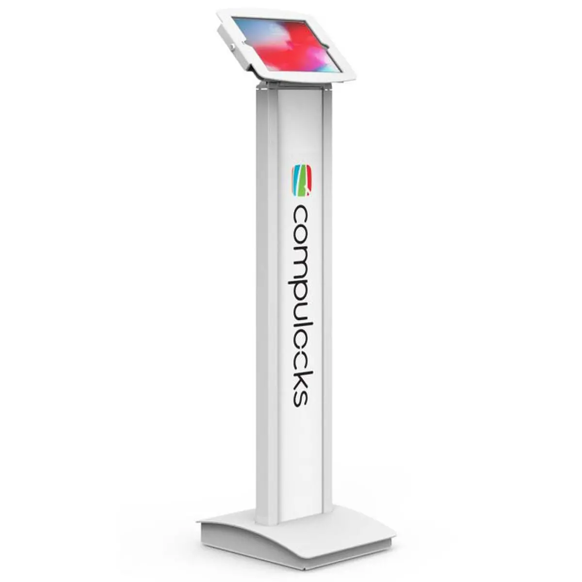 Tablet Mount Compulocks Floor Stand White 1