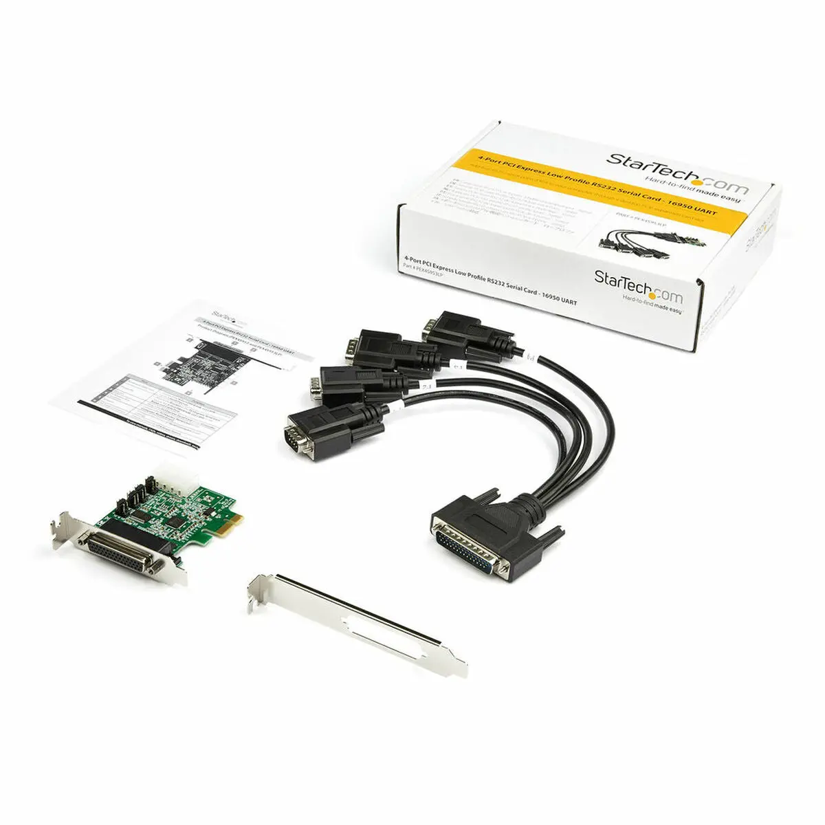 Pci Card Startech Pex4s953lp 1