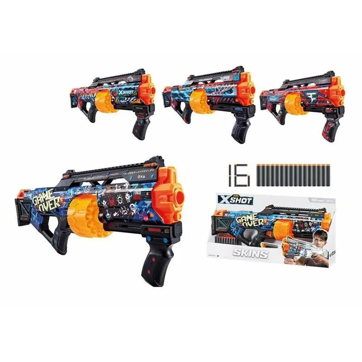 Dart Gun Zuru X-Shot Skins Last Stand 1