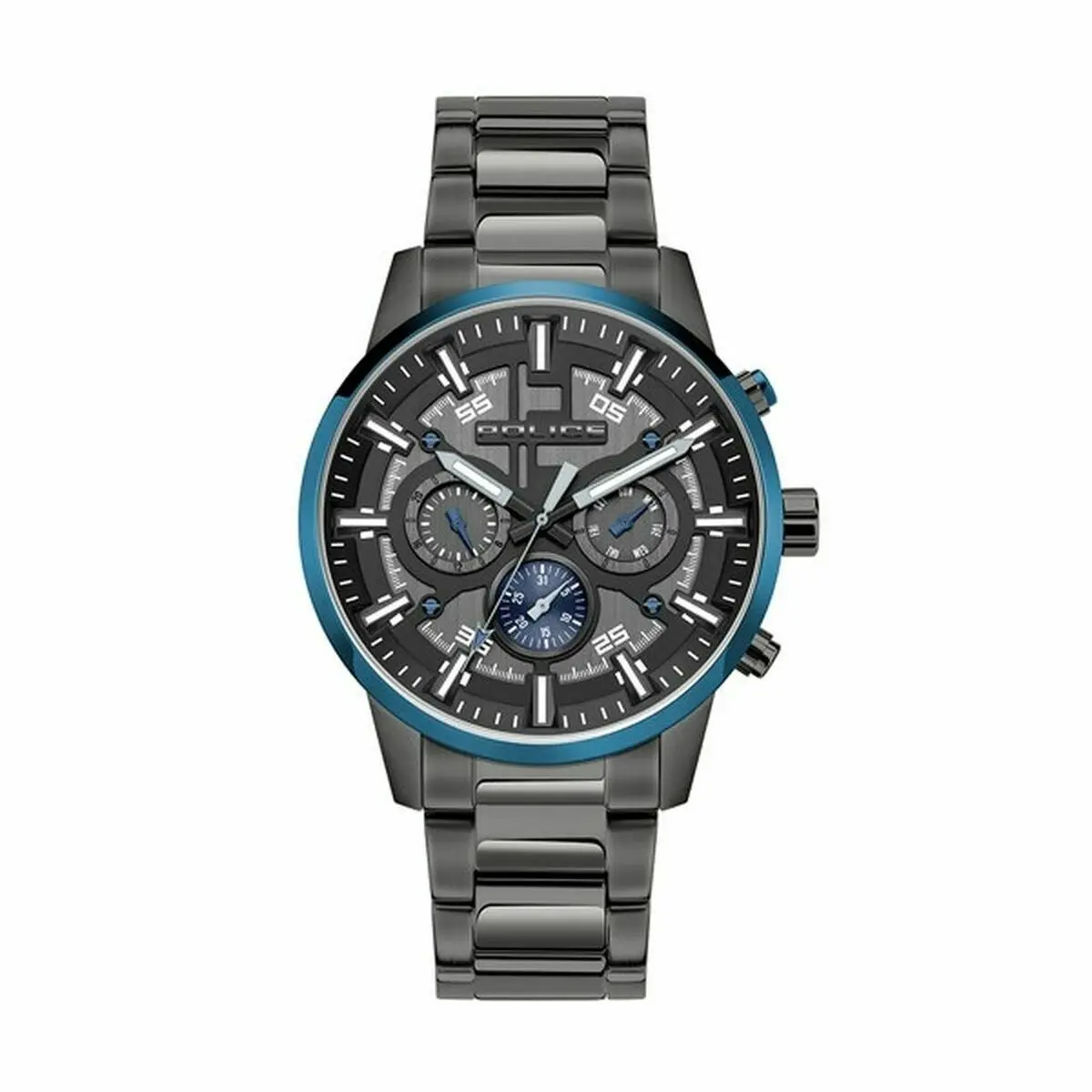 Men's Watch Police Pl.15523Jsubl-02M (Ø 45 Mm) 1
