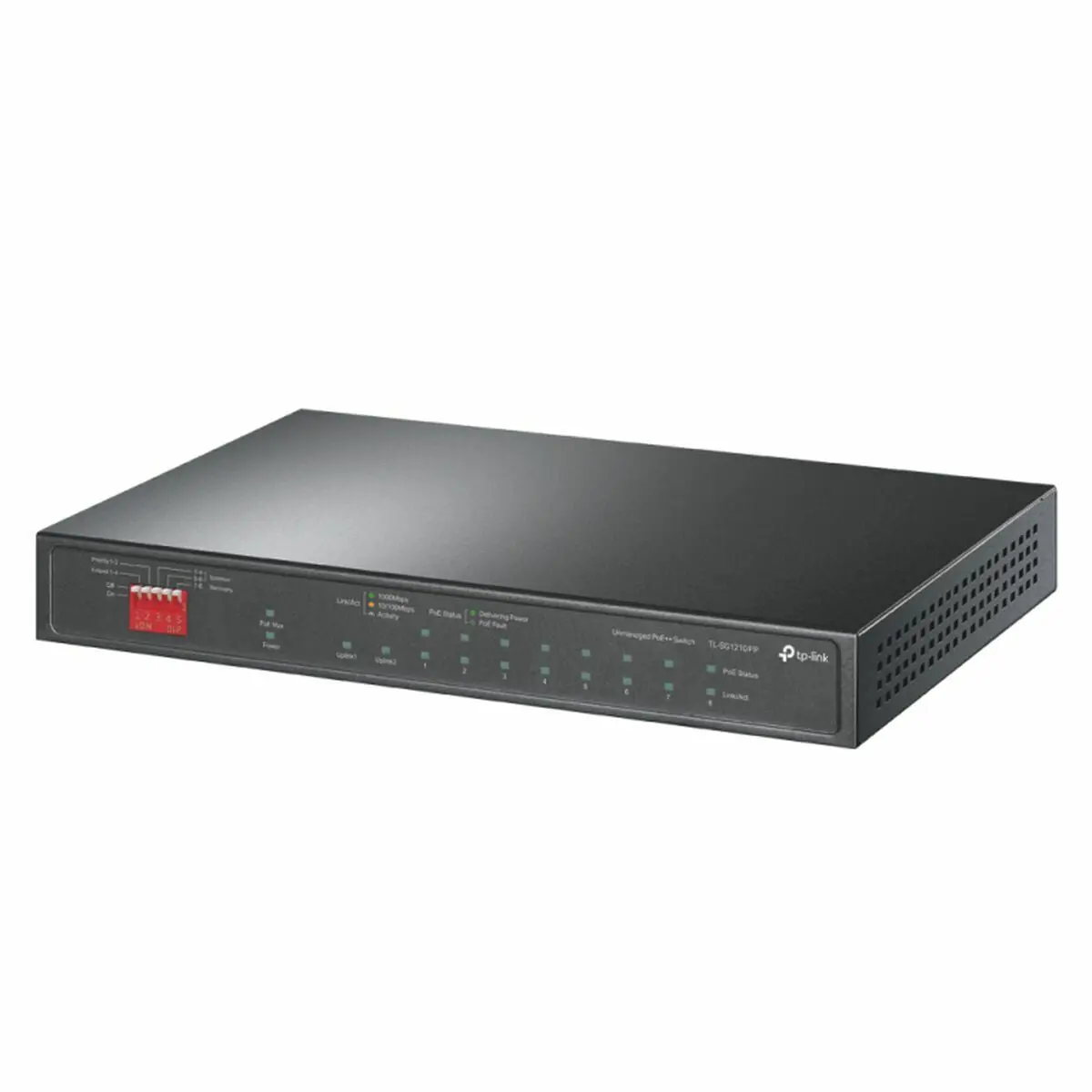 Switch Tp-Link Tl-Sg1210pp Black 1