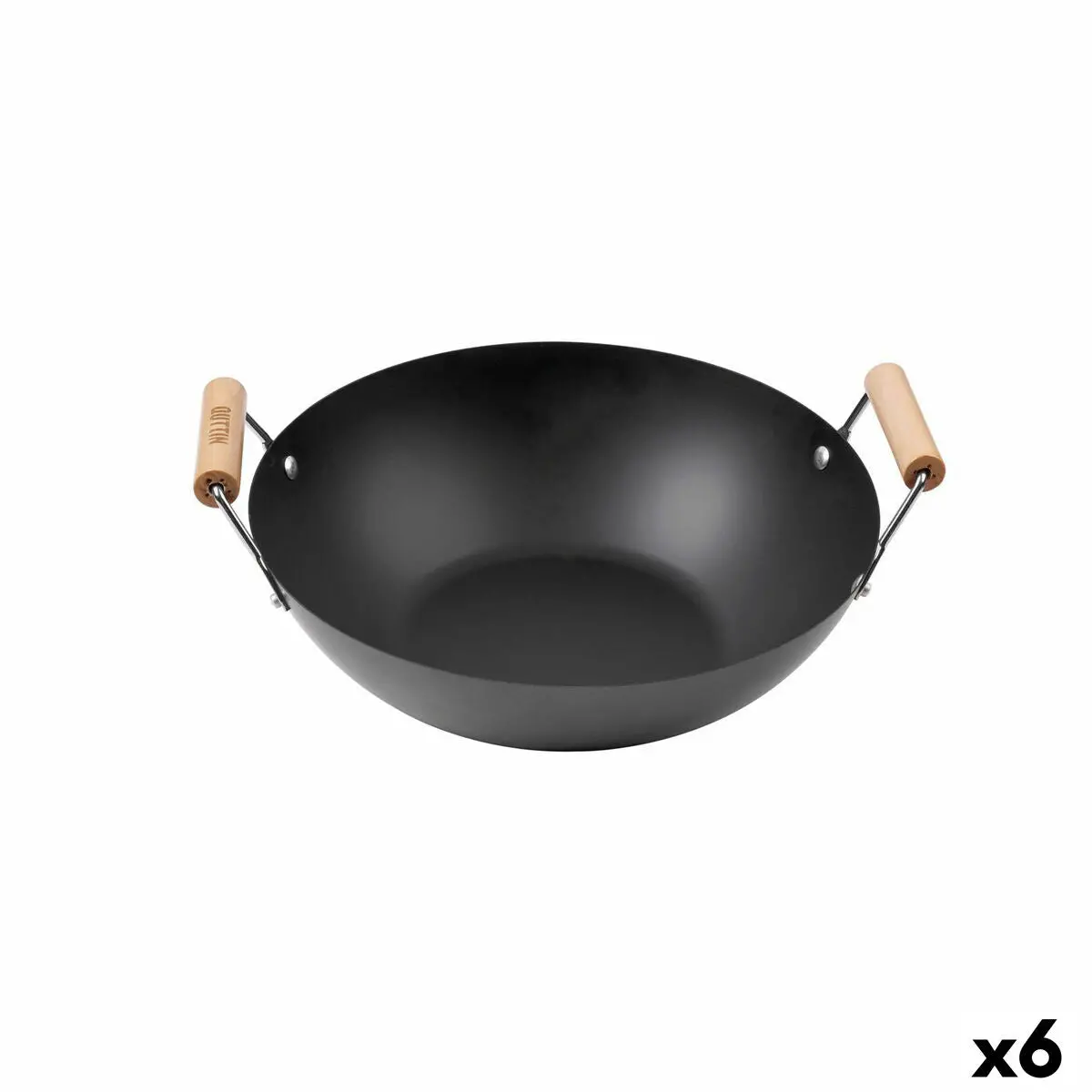 Wok Pan Quttin Wood (6 Units) 1