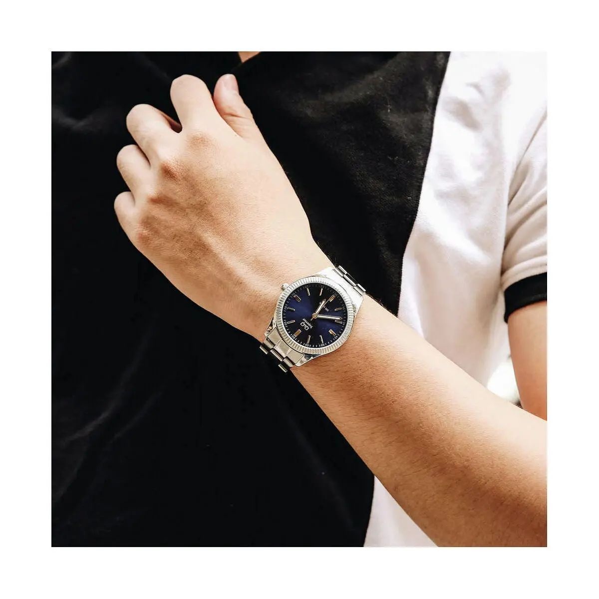 Men's Watch Q&Q S294j202y (Ø 40 Mm) 2