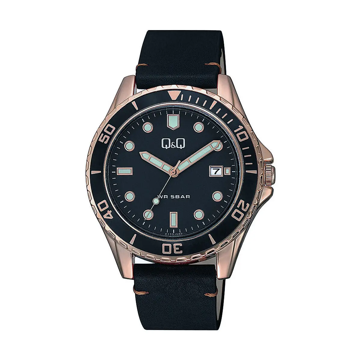 Men's Watch Q&Q A172j112y Black 1