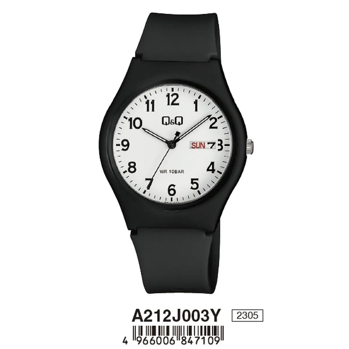 Men's Watch Q&Q A212j003y (Ø 38 Mm) 1