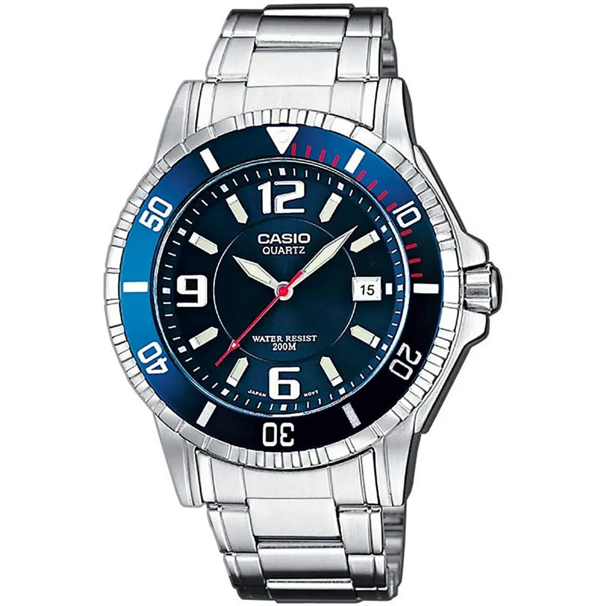 Men's Watch Casio Ltp-1280Sg-9Aef Gold Silver 1