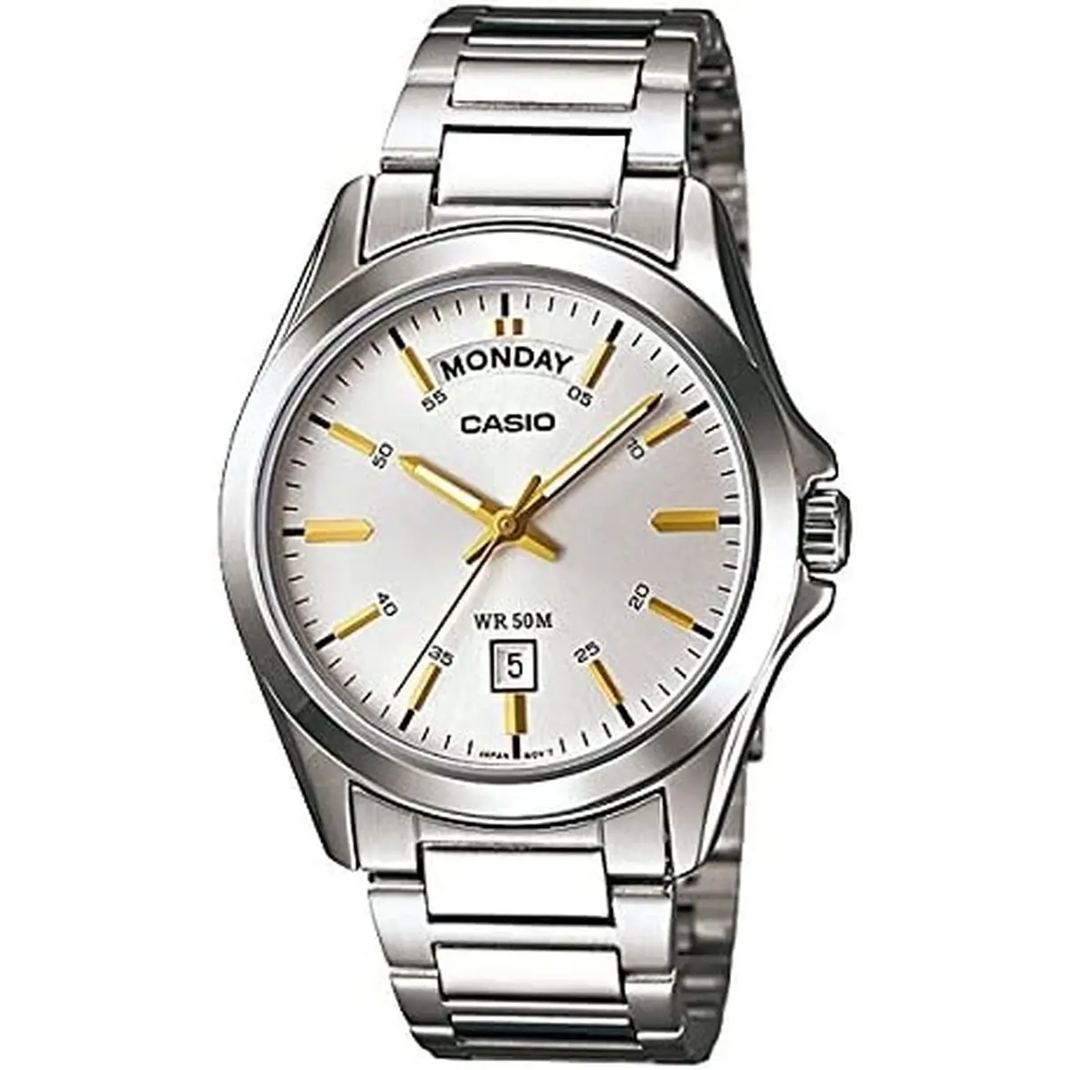 Men's Watch Casio Mtp-1370D-7A2vdf Silver (Ø 40 Mm) 1