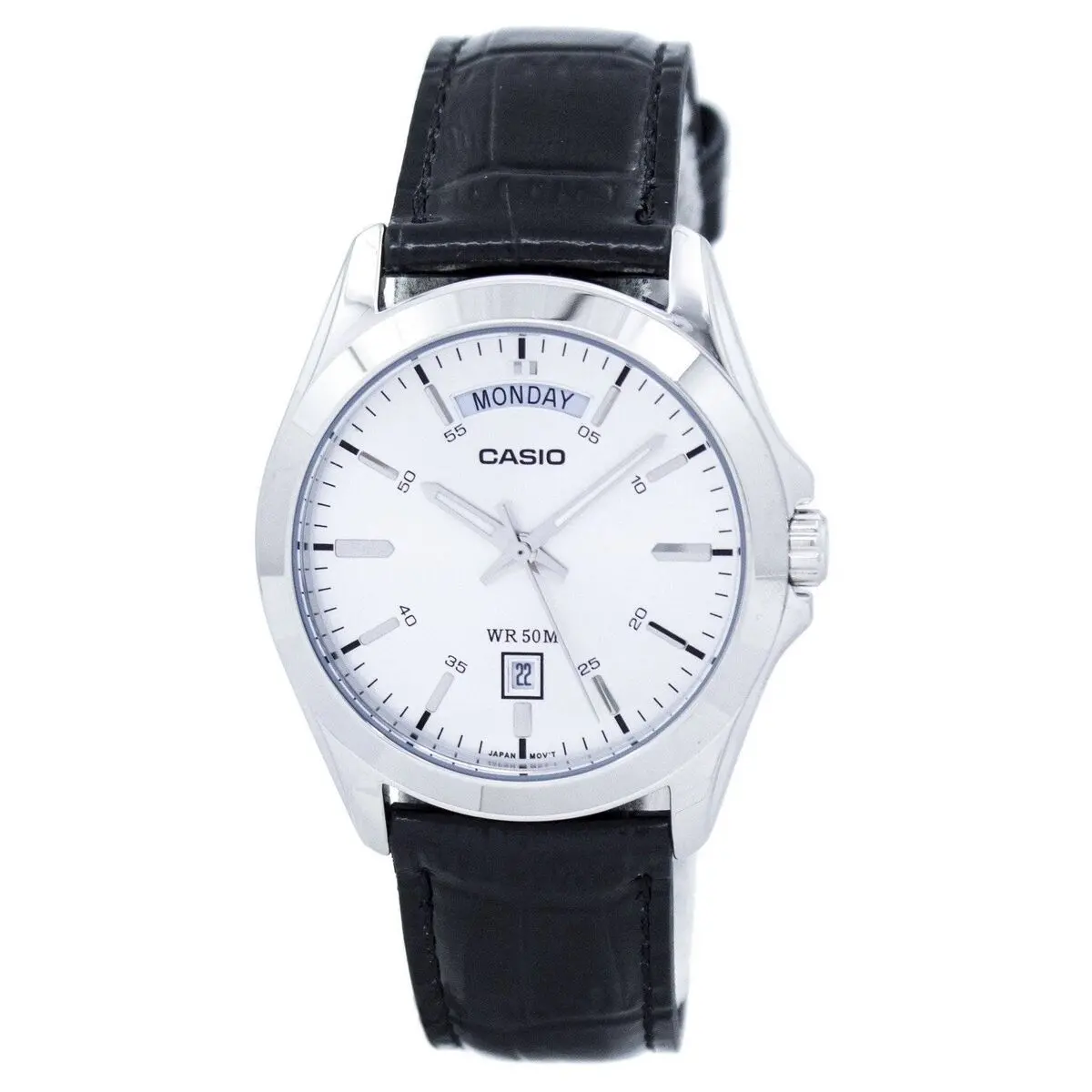 Men's Watch Casio Day Date Black (Ø 40 Mm) 1
