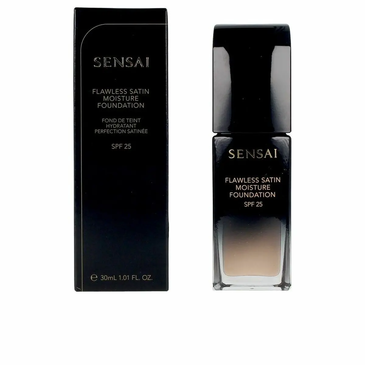Liquid Make Up Base Kanebo Sensai Nº 202-Ochre Beig Fs202-Ochre Beige Spf 25 Spf 20 30 Ml 1
