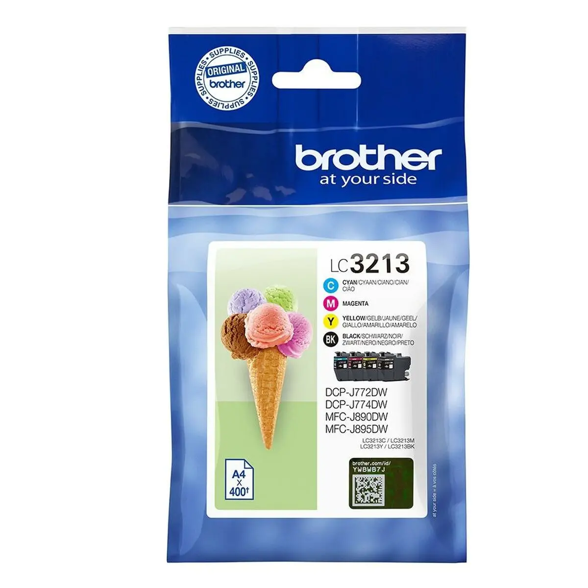 Original Ink Cartridge Brother Lc3213 Black/Cyan/Magenta/Yellow (4 Units) 1