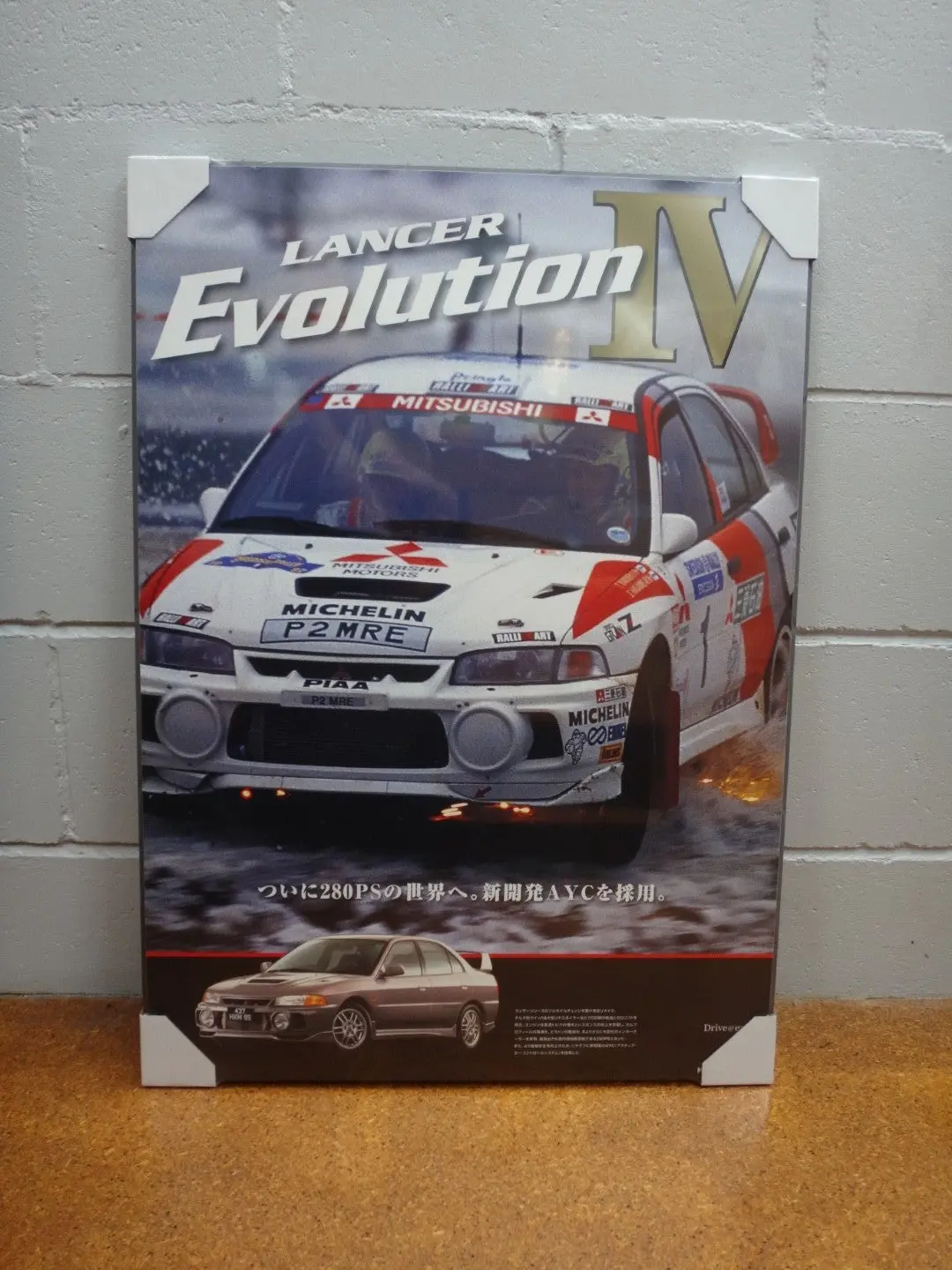 Mitsubishi Lancer Evolution 4 - Dealer Only Sale Promotional Poster. 1