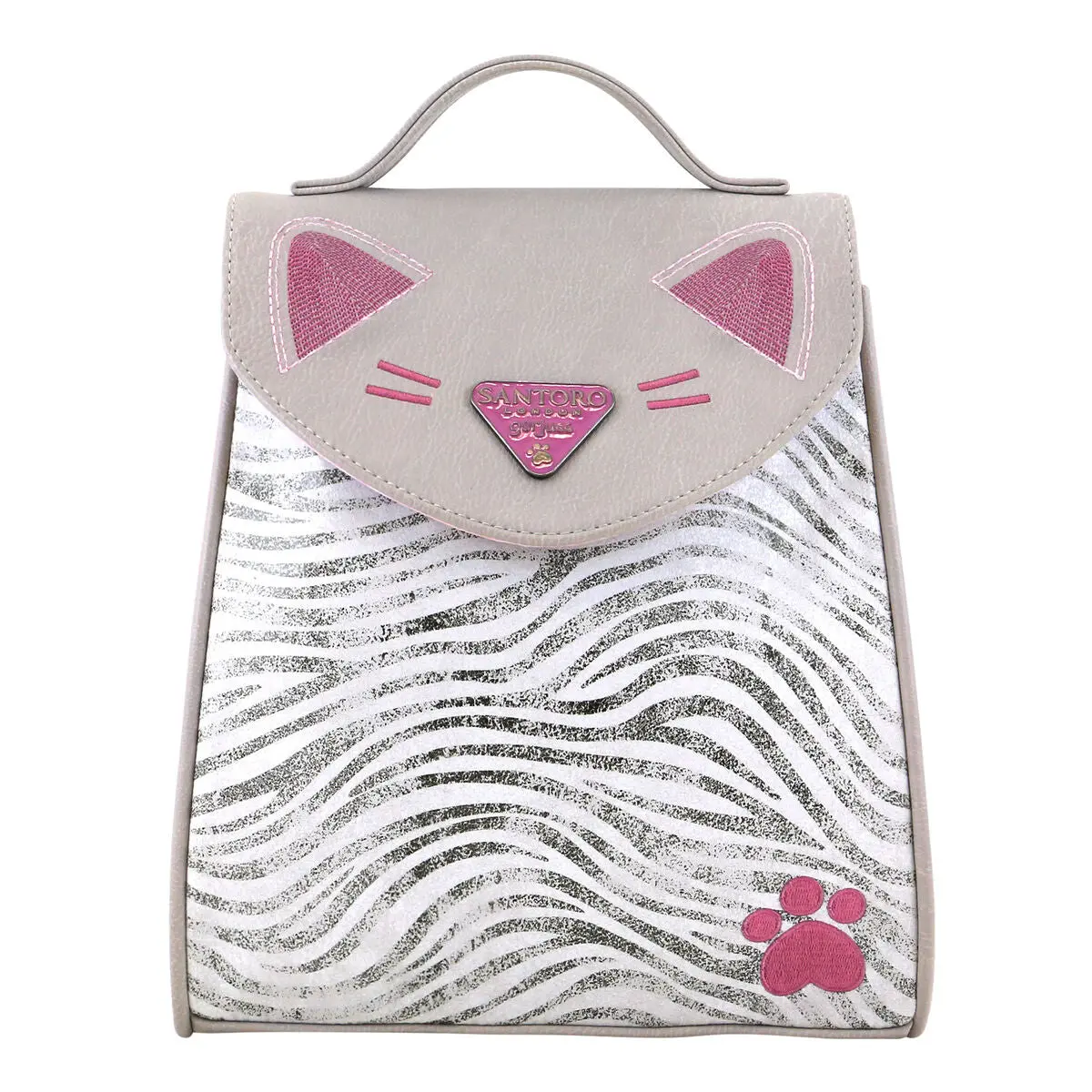 Casual Backpack Gorjuss Ruby Wild Grey (23 X 11 X 27 Cm) 1